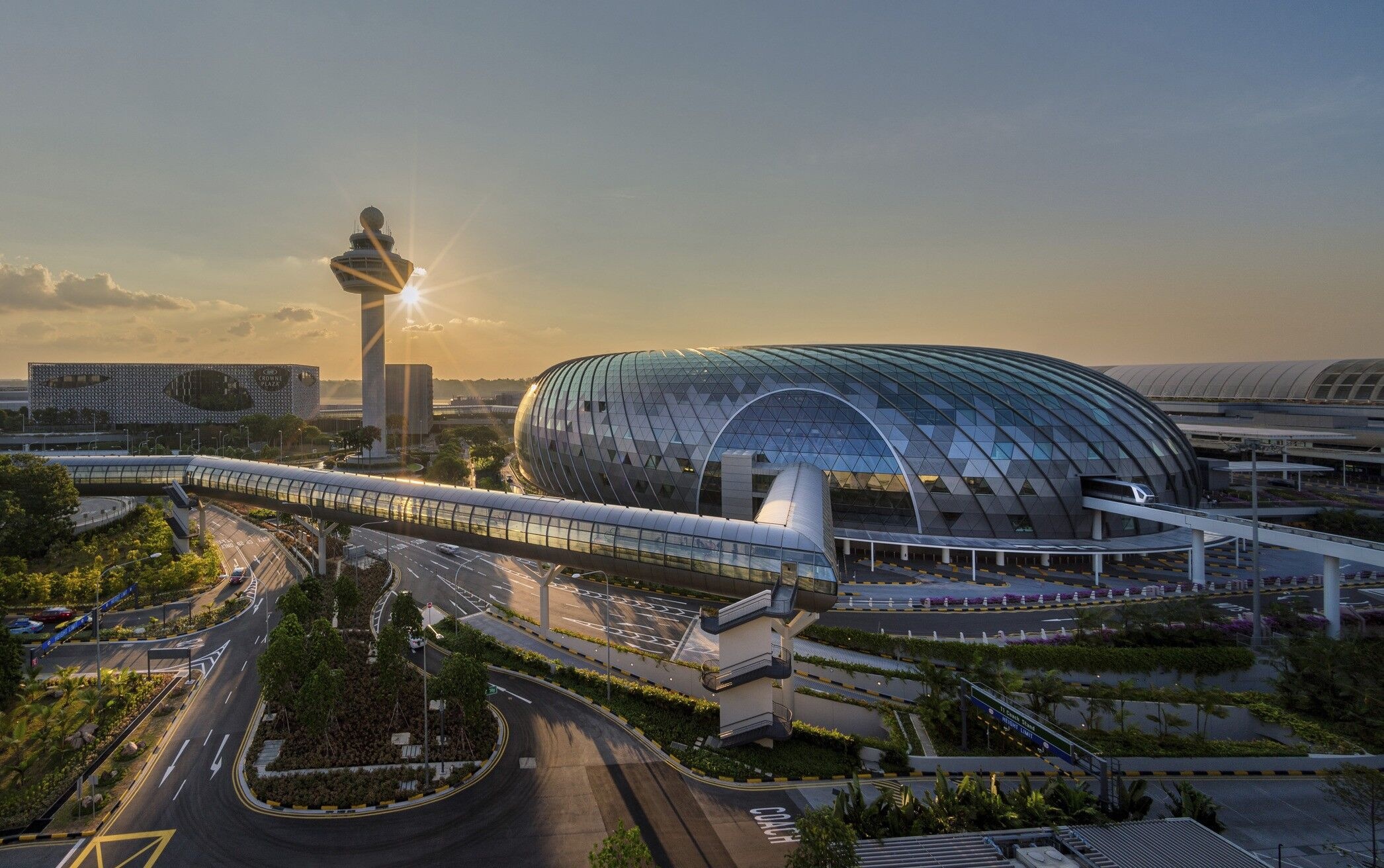Singapore Changi International Airport, Jewel, Safdie Architects, Archello, 2100x1320 HD Desktop