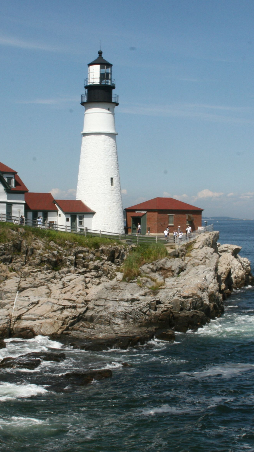Portland Head Lighthouse, Portland, Maine, 1080x1920 Full HD Handy