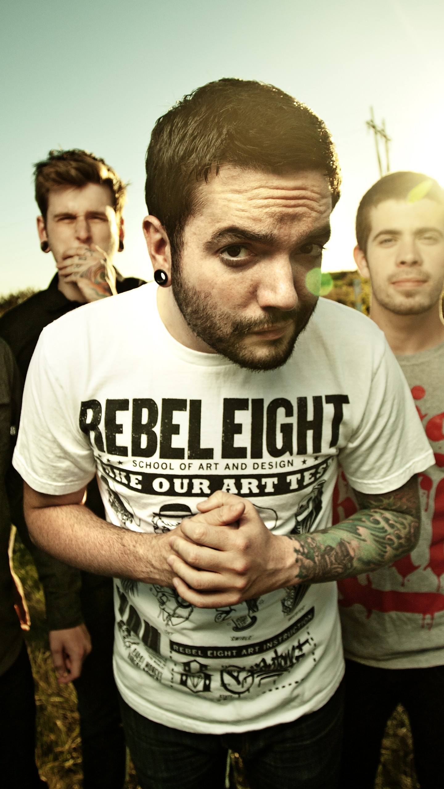 A Day to Remember, Genre-bending music, Tattooed band members, Passionate fanbase, 1440x2560 HD Phone