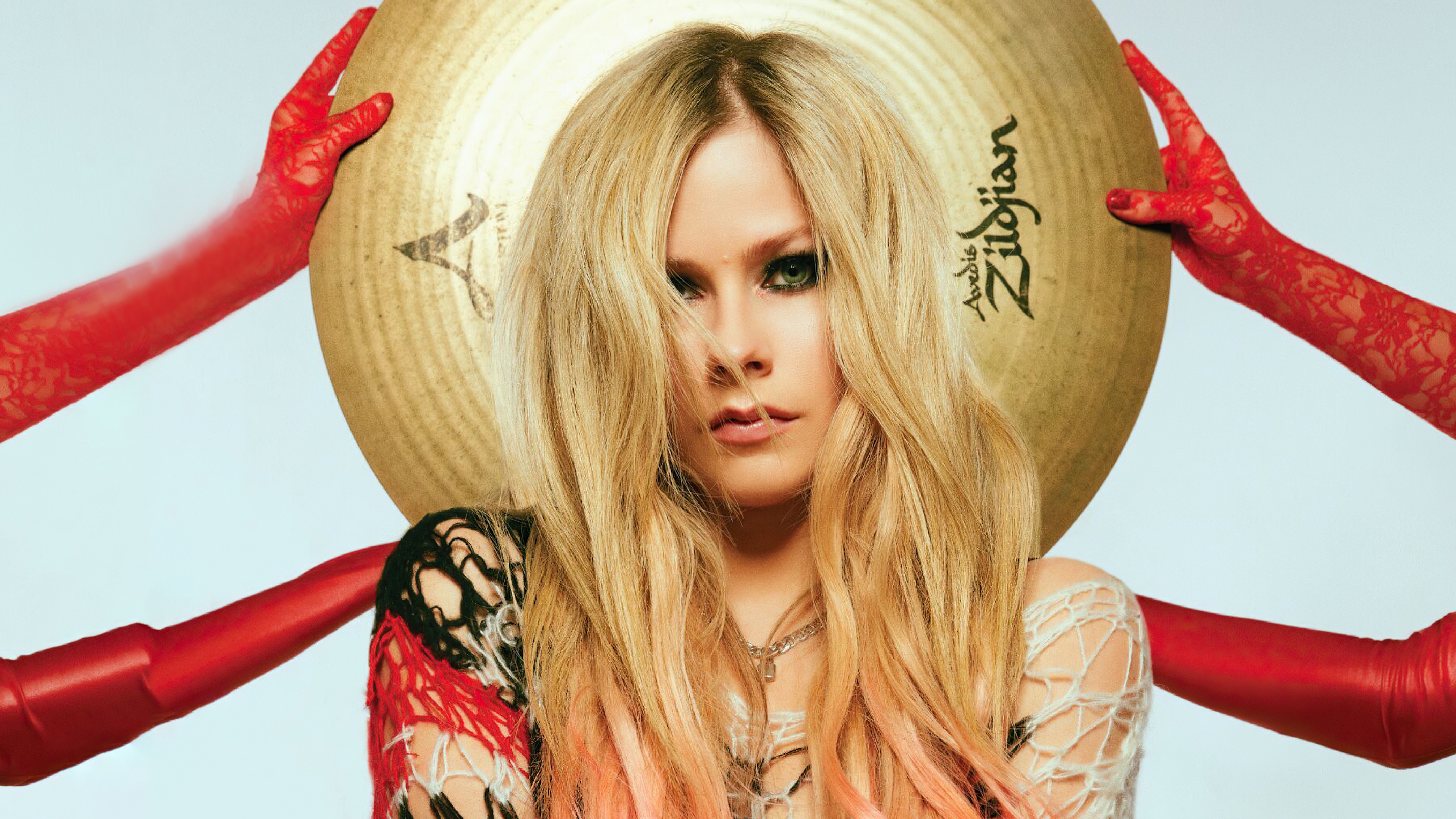 Avril Lavigne, Inked magazine cover, Striking visuals, Artistic allure, 3840x2160 4K Desktop