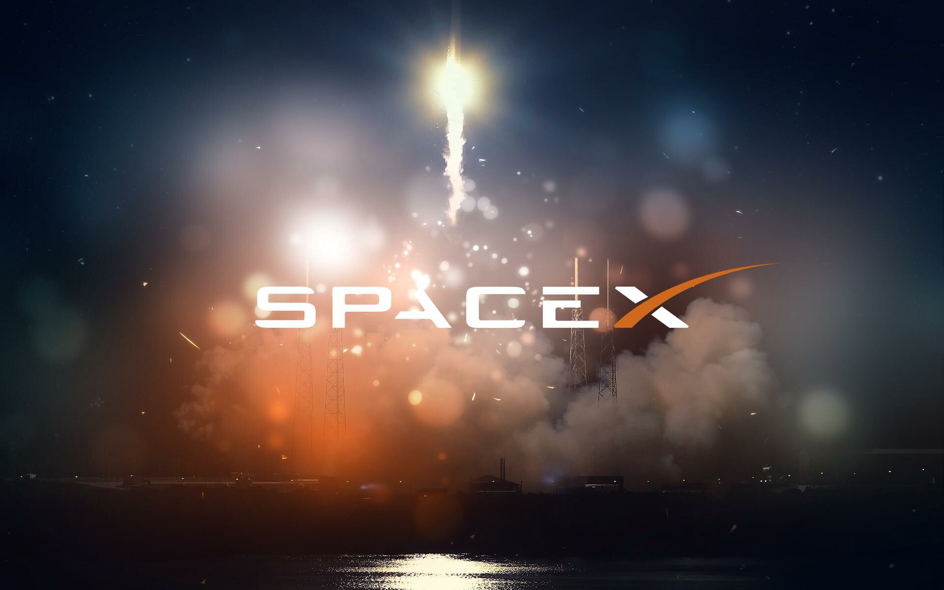 SpaceX: A spaceflight company, Elon Musk. 1920x1200 HD Background.