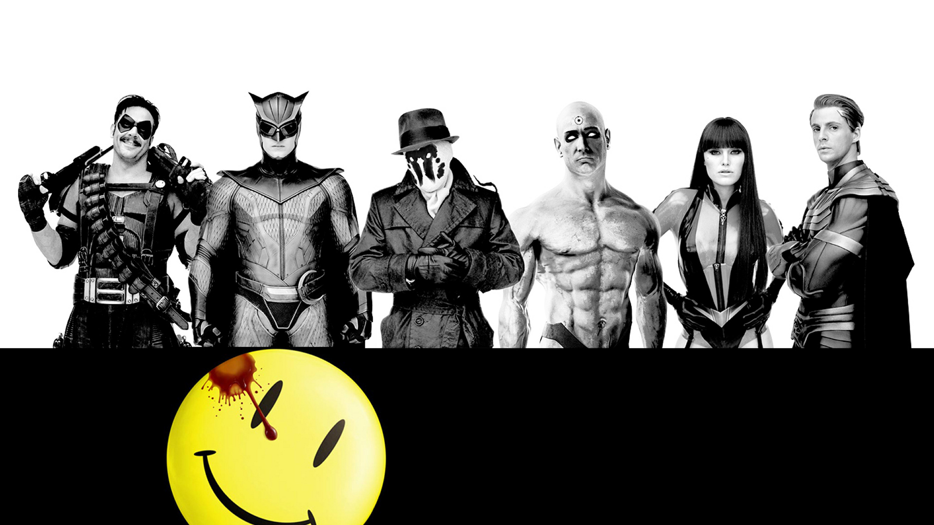 Watchmen, Rorschach, Silk Spectre, The Comedian, Nite Owl, Ozymandias, HD wallpaper, 1920x1080 Full HD Desktop