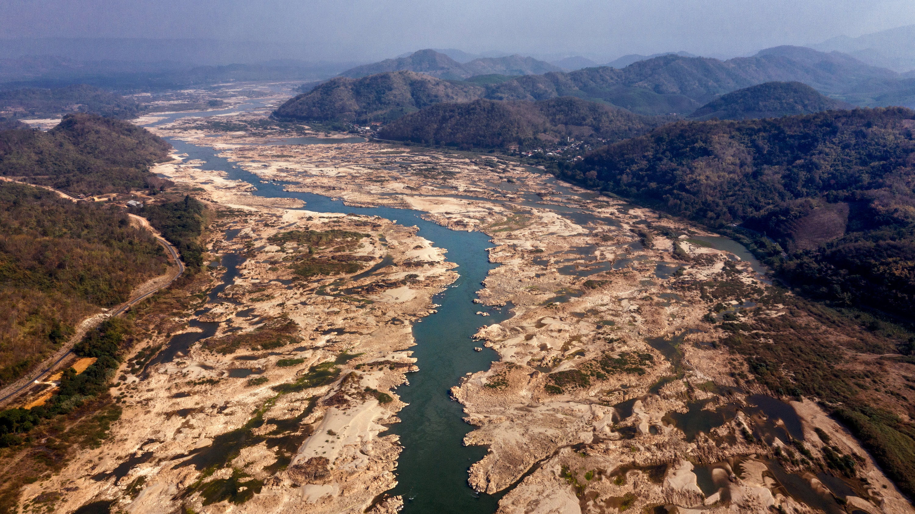 The Mekong River, China limited, Drought, The New York Times, 3000x1690 HD Desktop