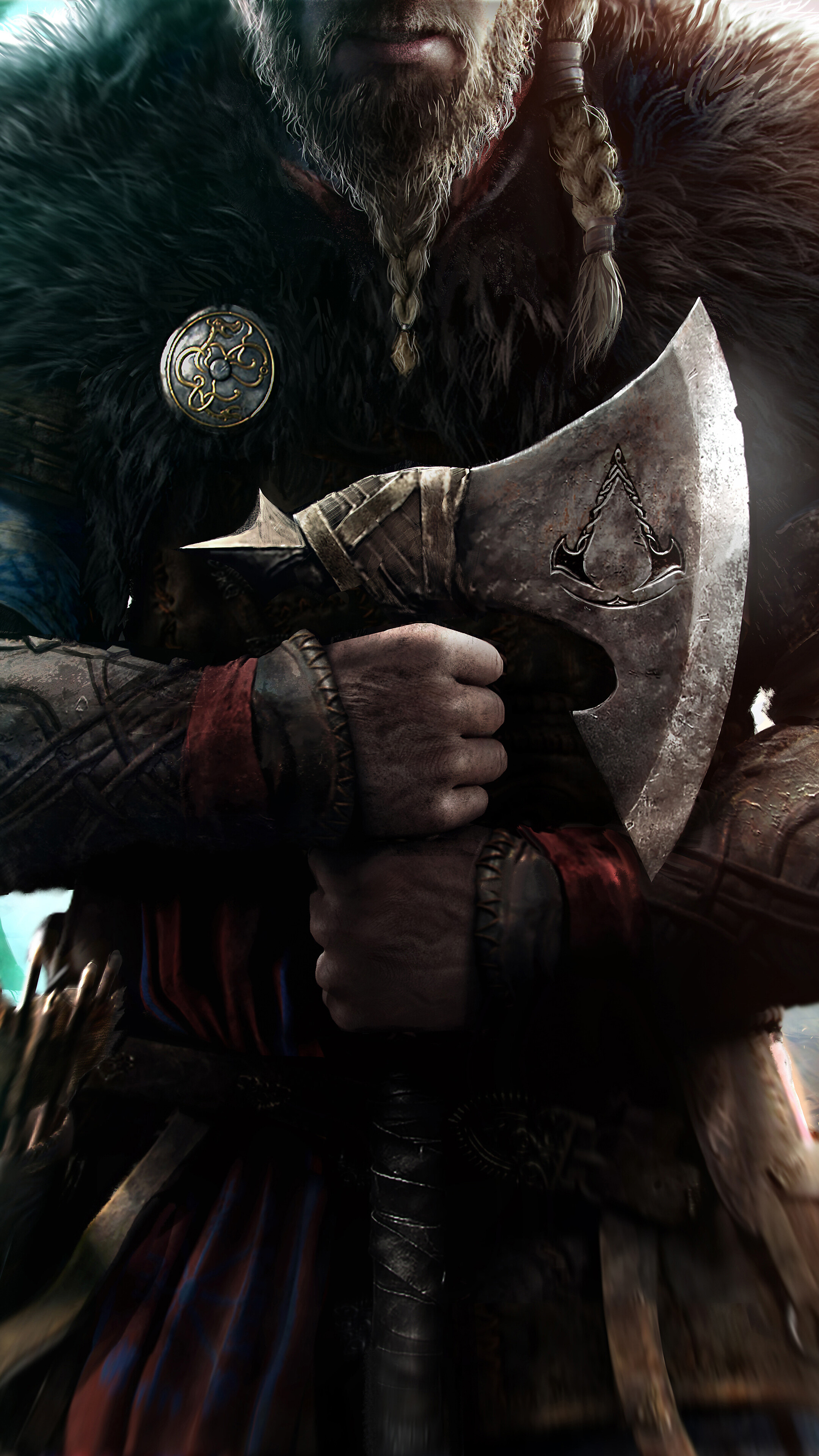 Assassin's Creed Valhalla, Viking mythology, Epic settings, Stealth gameplay, 2160x3840 4K Handy