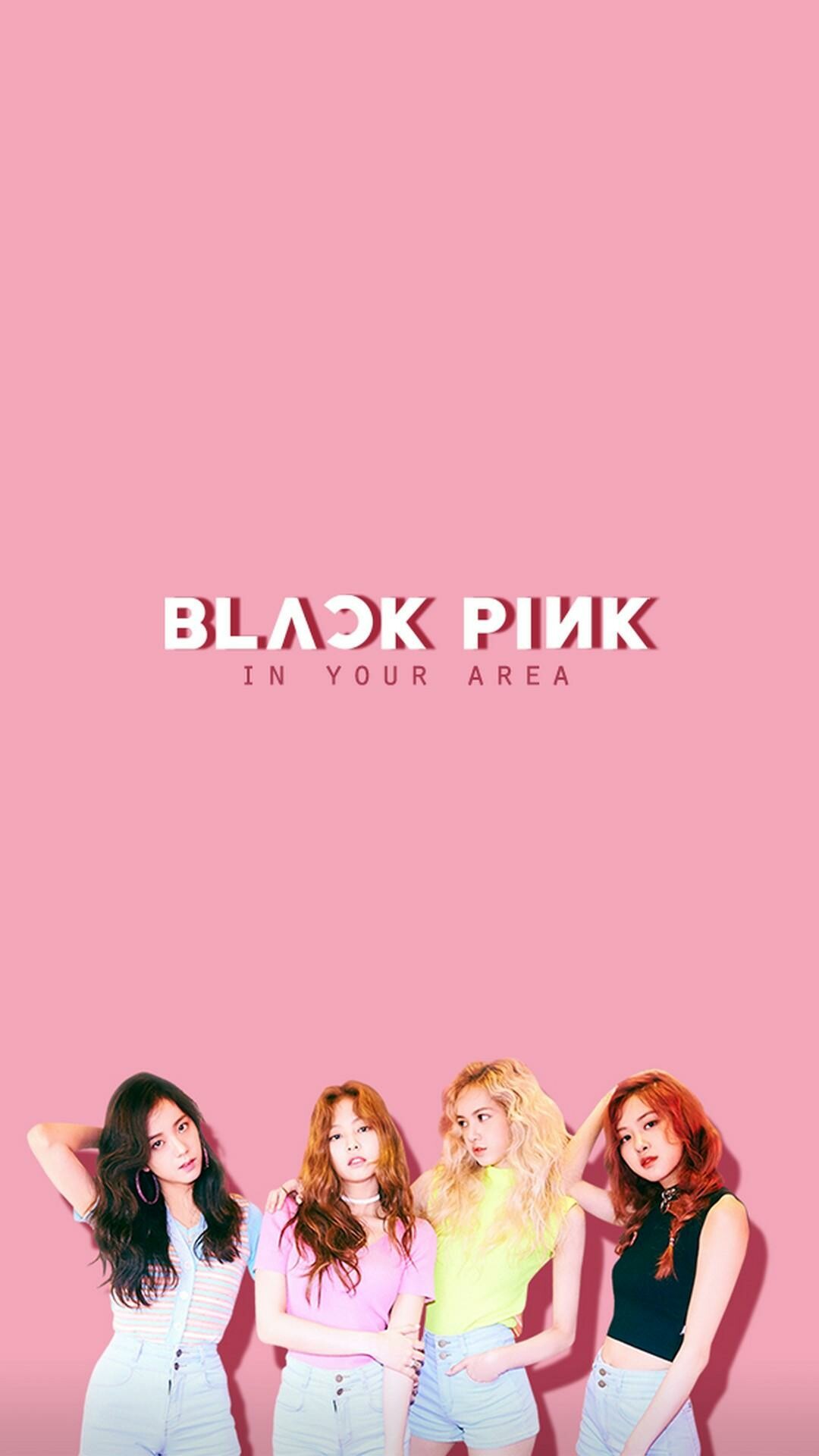 BLACKPINK: In your area, The band's first music show performance aired on August 14, 2016, on SBS's Inkigayo. 1080x1920 Full HD Background.