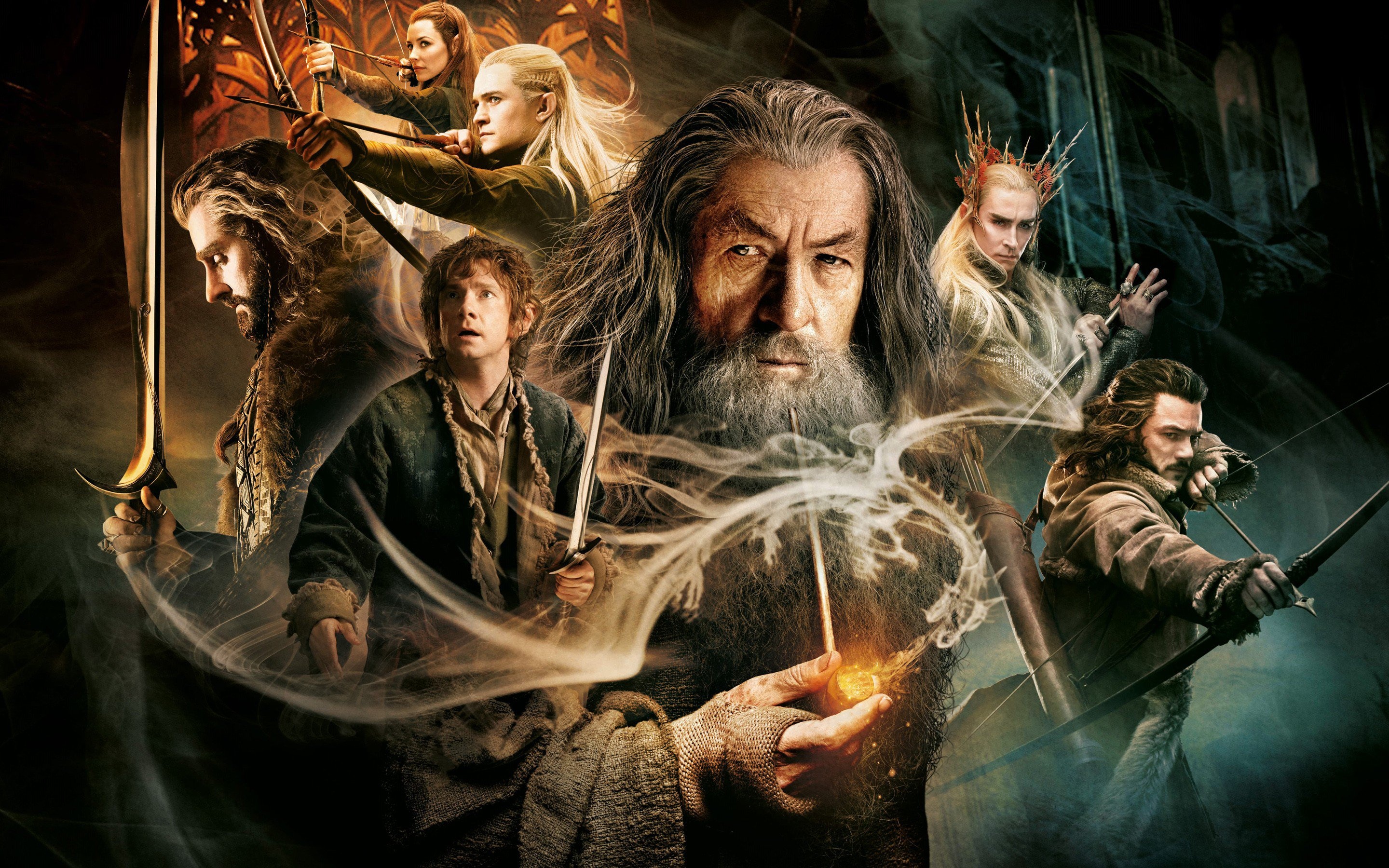 Hobbit, Desolation of Smaug, HD Movies, Wallpapers, 2880x1800 HD Desktop