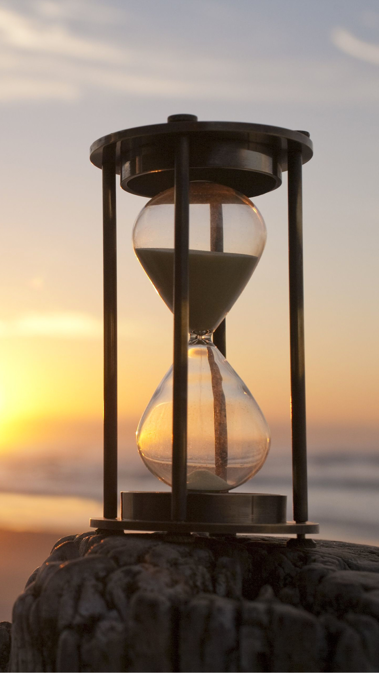 Hourglass sunset, iPhone wallpaper, Free download, 3wallpapers, 1250x2210 HD Phone