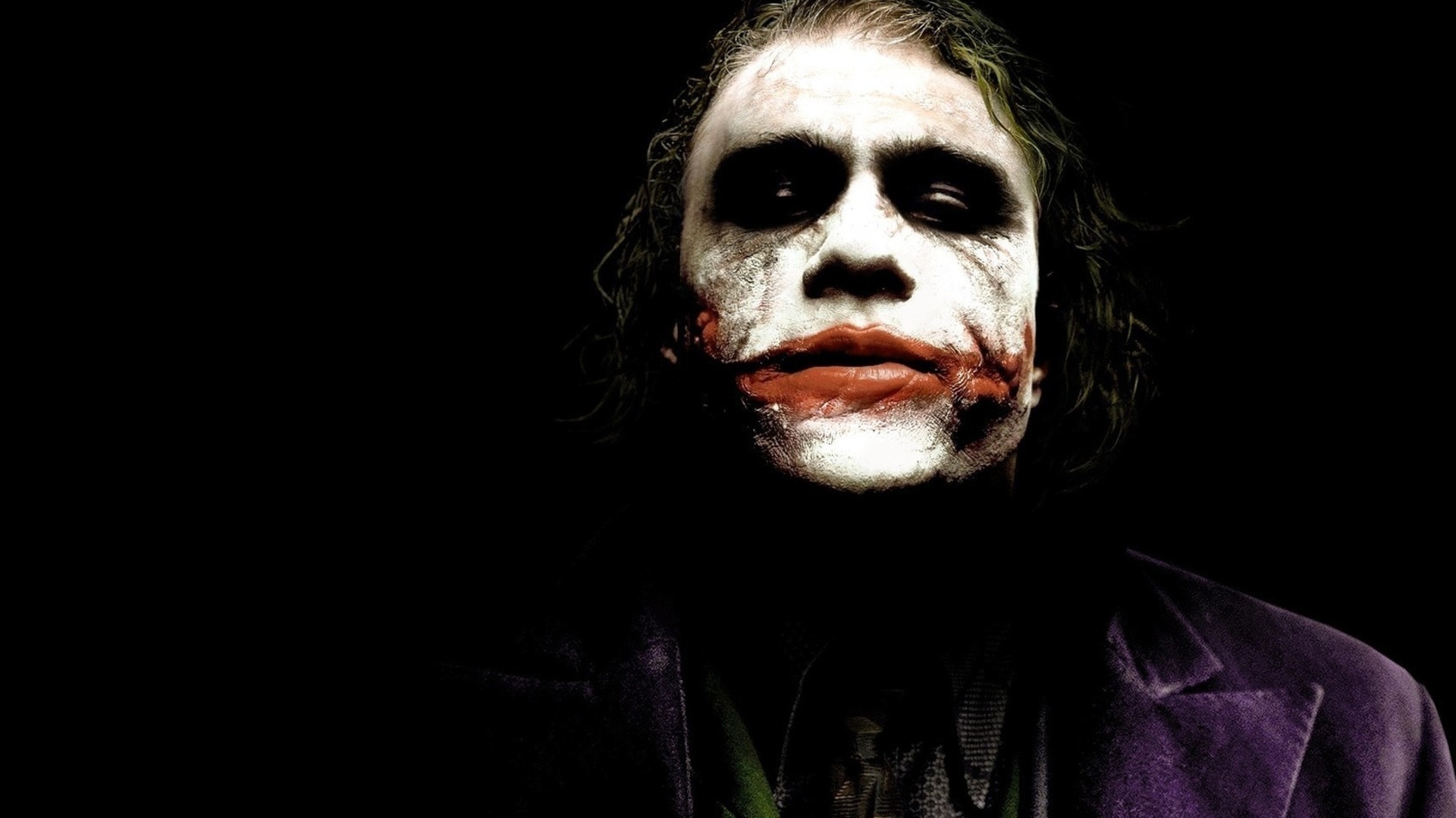 Heath Ledger, Joker wallpapers, Iconic portrayal, Dark knight's nemesis, 1920x1080 Full HD Desktop