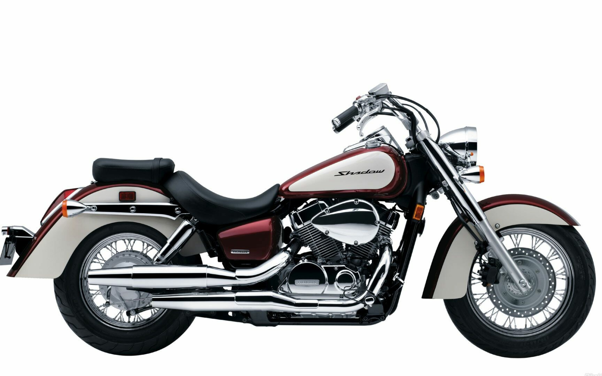Honda Shadow: A cruiser-type motorcycle, Made by Japanese company since 1983. 1920x1200 HD Wallpaper.