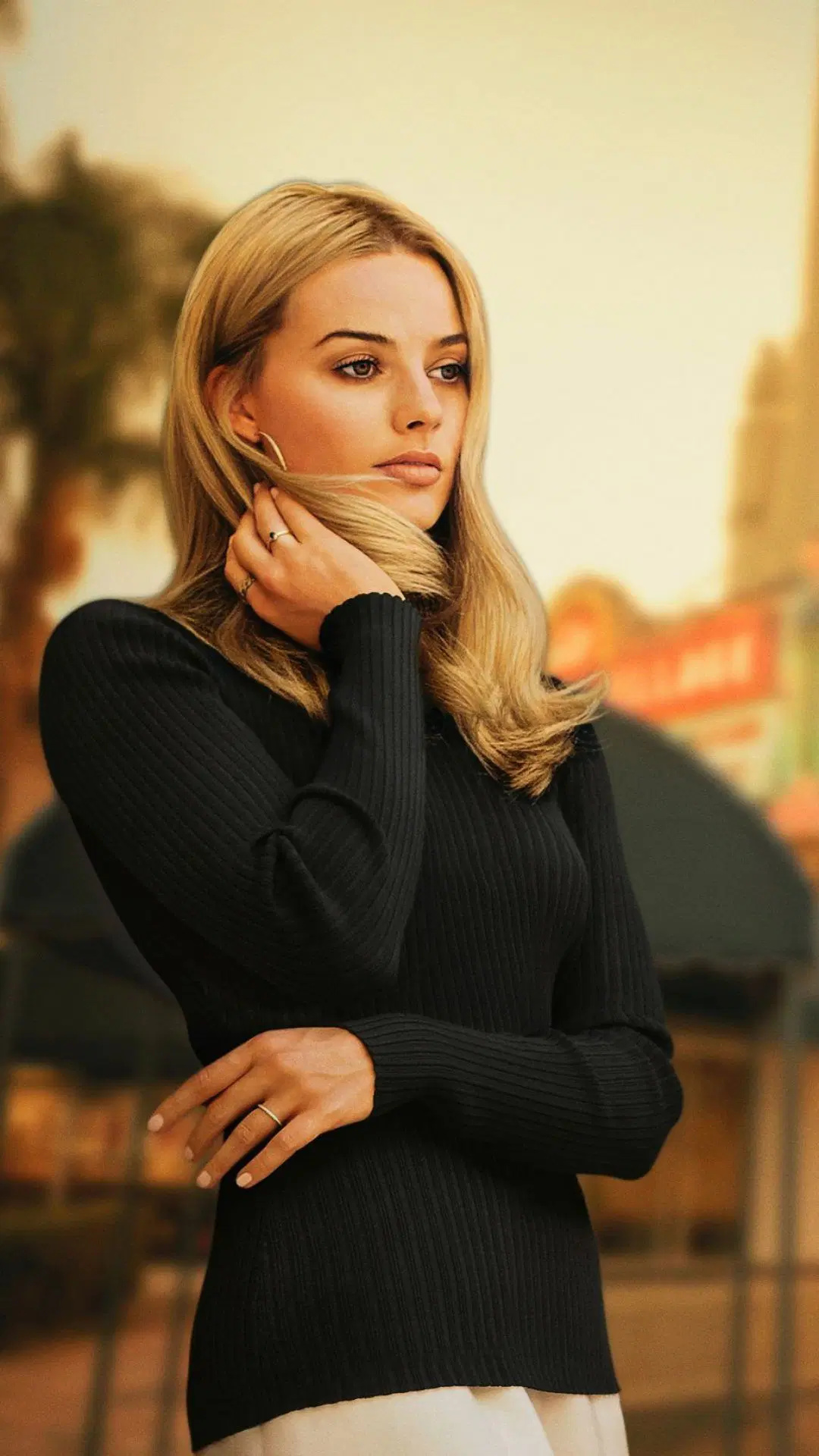 Margot Robbie: Once Upon a Time in Hollywood, 2019, Australian actress. 1080x1920 Full HD Wallpaper.