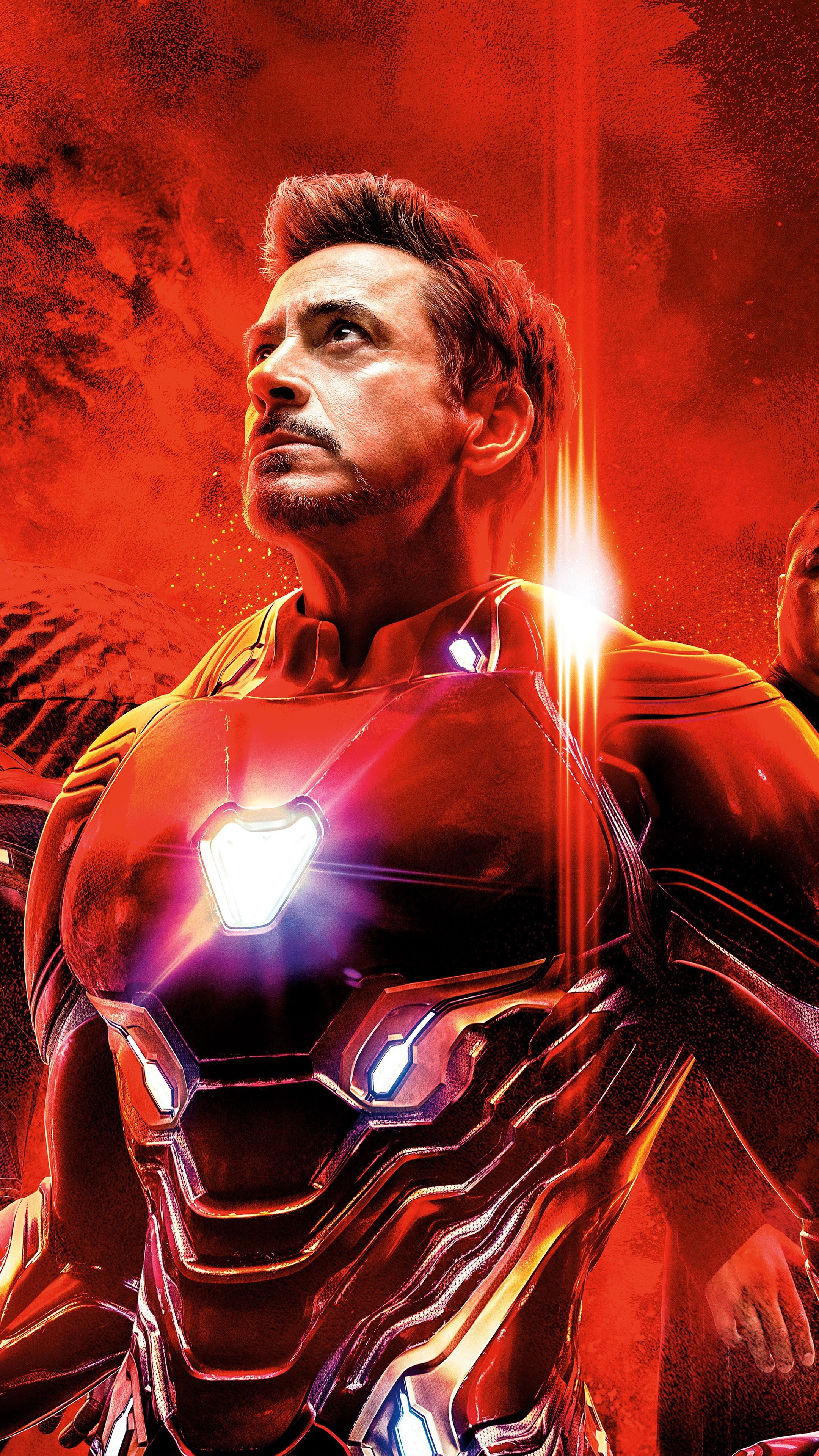 Tony Stark, Iron Man saga, Futuristic armor, Superhero genius, 2160x3840 4K Handy