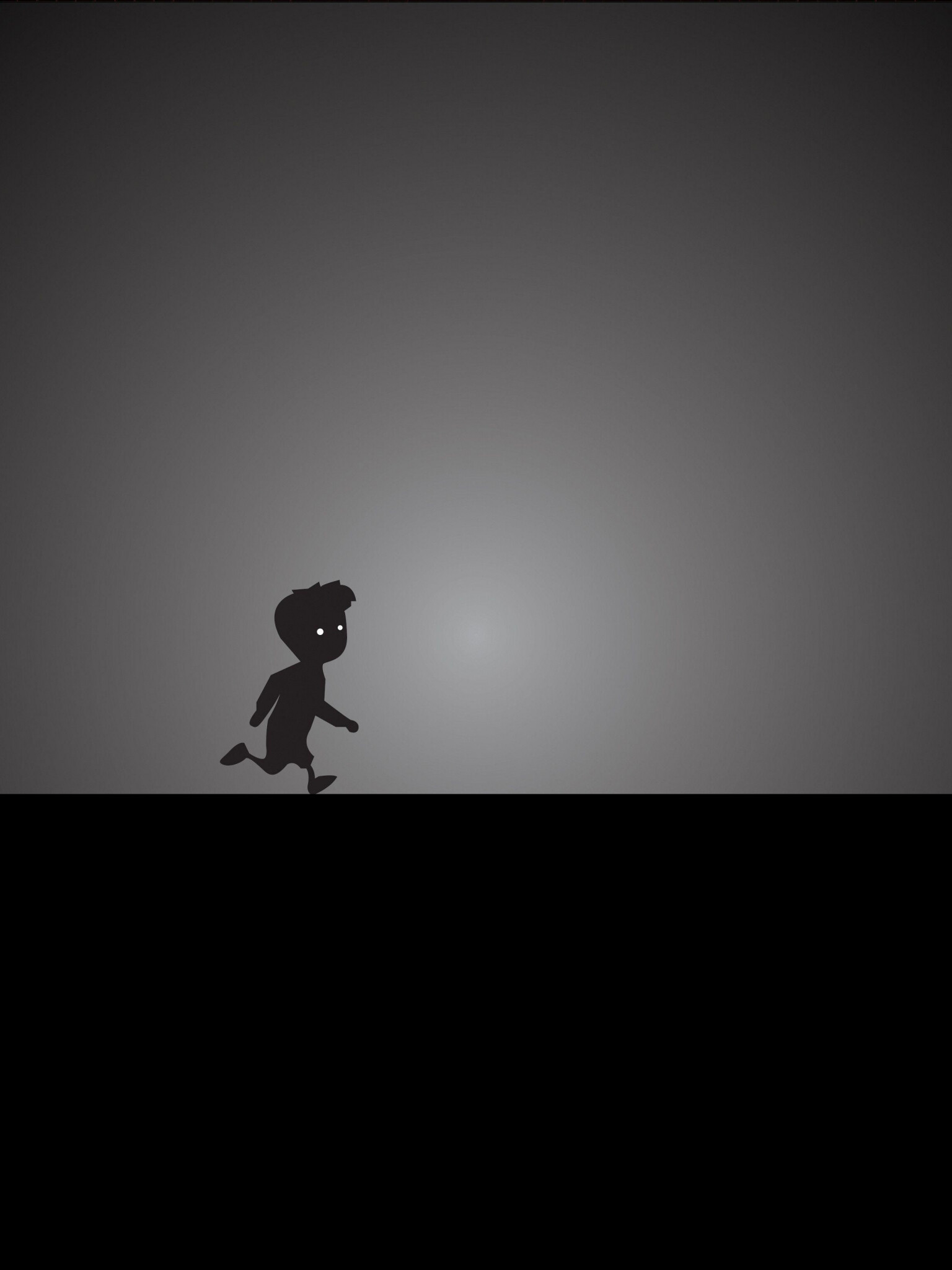 Limbo: The game is presented through dark, greyscale graphics and minimalist ambient sounds, creating an eerie, haunting environment. 1540x2050 HD Background.