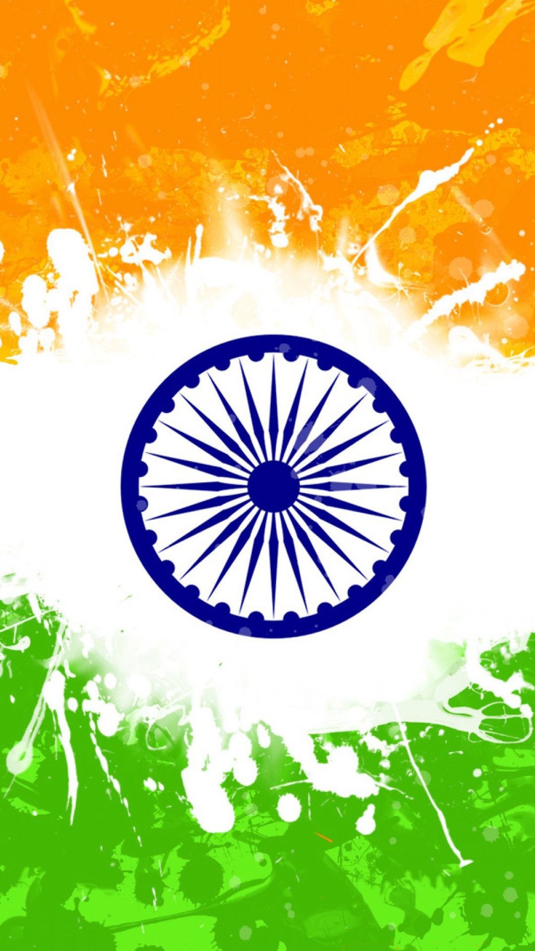 Indian flag, Patriotism reigns, Tricolor pride, Symbol of unity, 1080x1920 Full HD Phone
