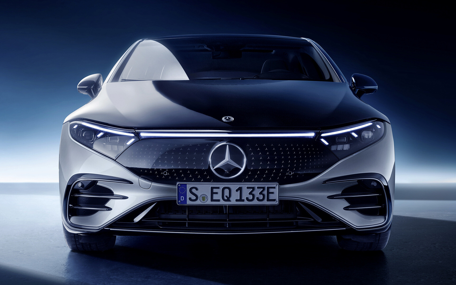 Mercedes-Benz EQS: The world’s most aerodynamic production car, Electric vehicle. 1920x1200 HD Wallpaper.