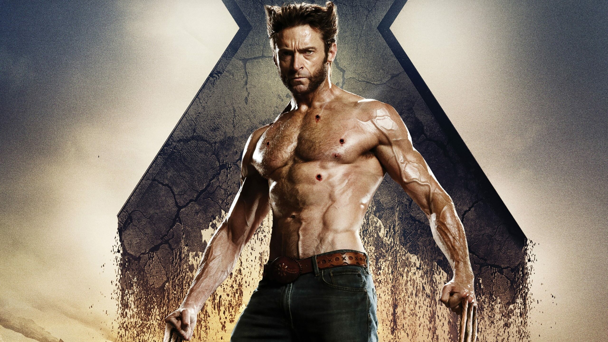 X-Men: Wolverine, A Canadian class 3 mutant, Hugh Jackman. 2560x1440 HD Wallpaper.