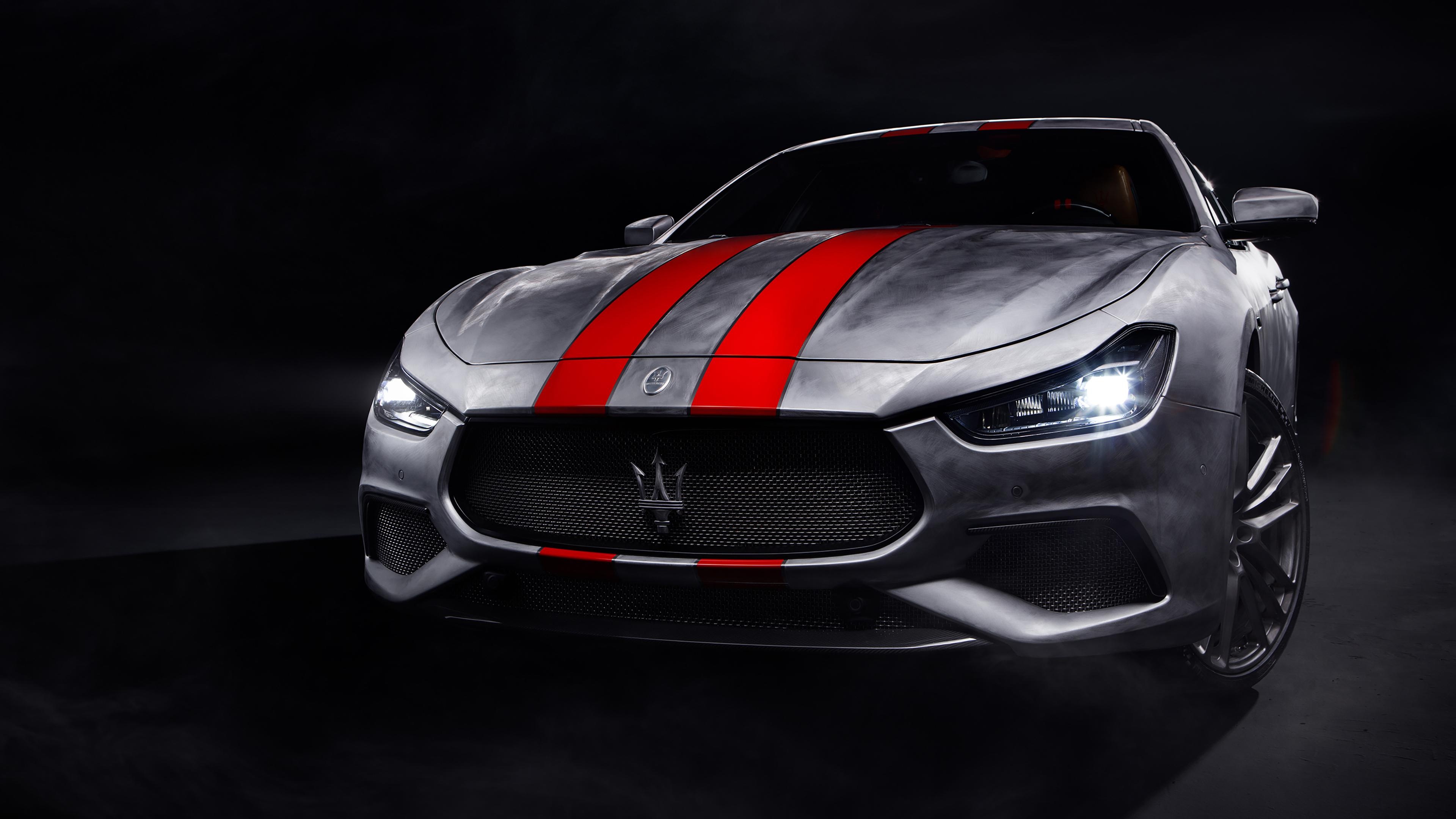 Maserati Ghibli, Trofeo Corse edition, Exhilarating performance, Track-inspired design, 3840x2160 4K Desktop