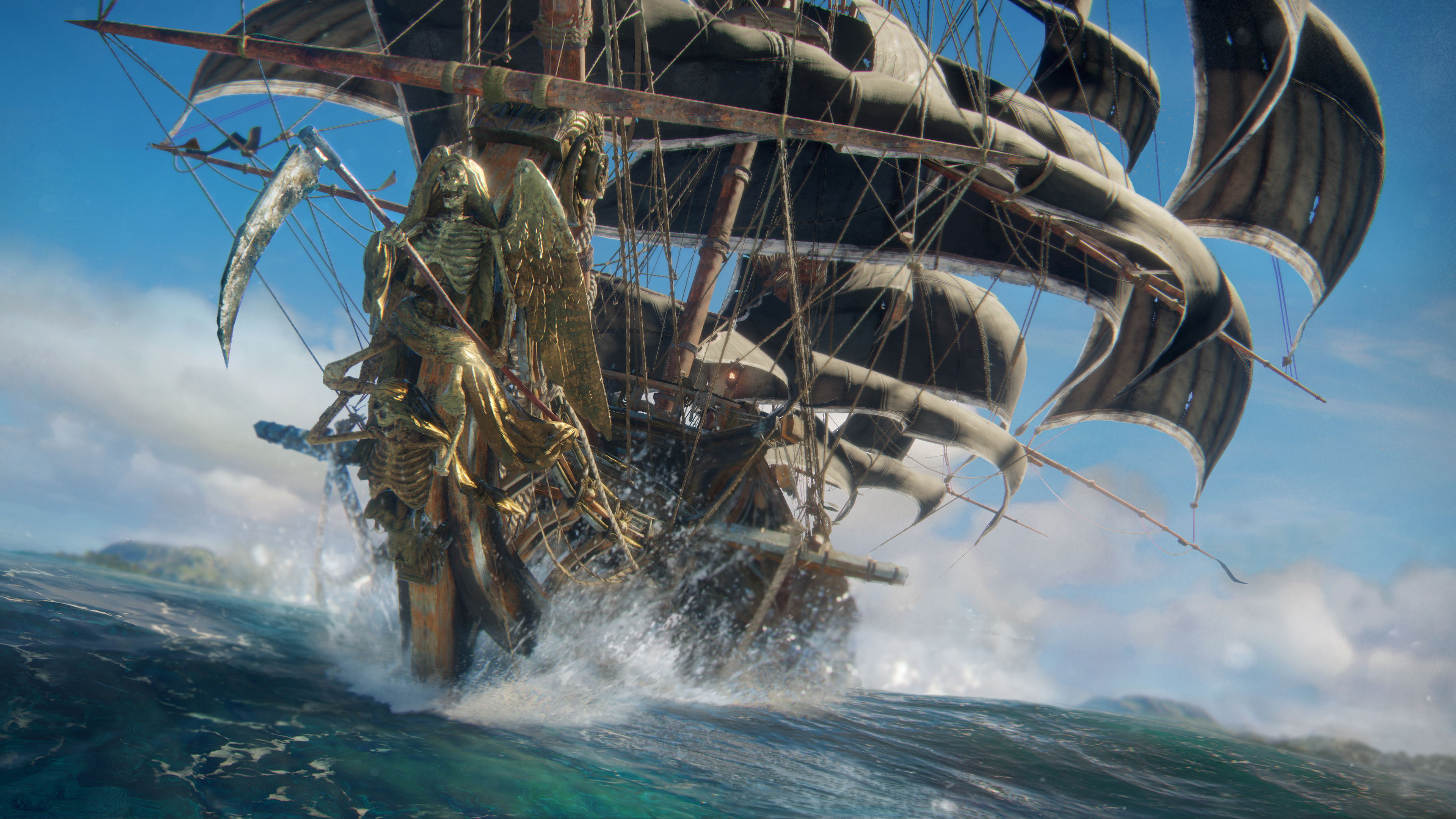 Skull & Bones, Pirate adventures, Naval warfare, Swashbuckling action, 3840x2160 4K Desktop