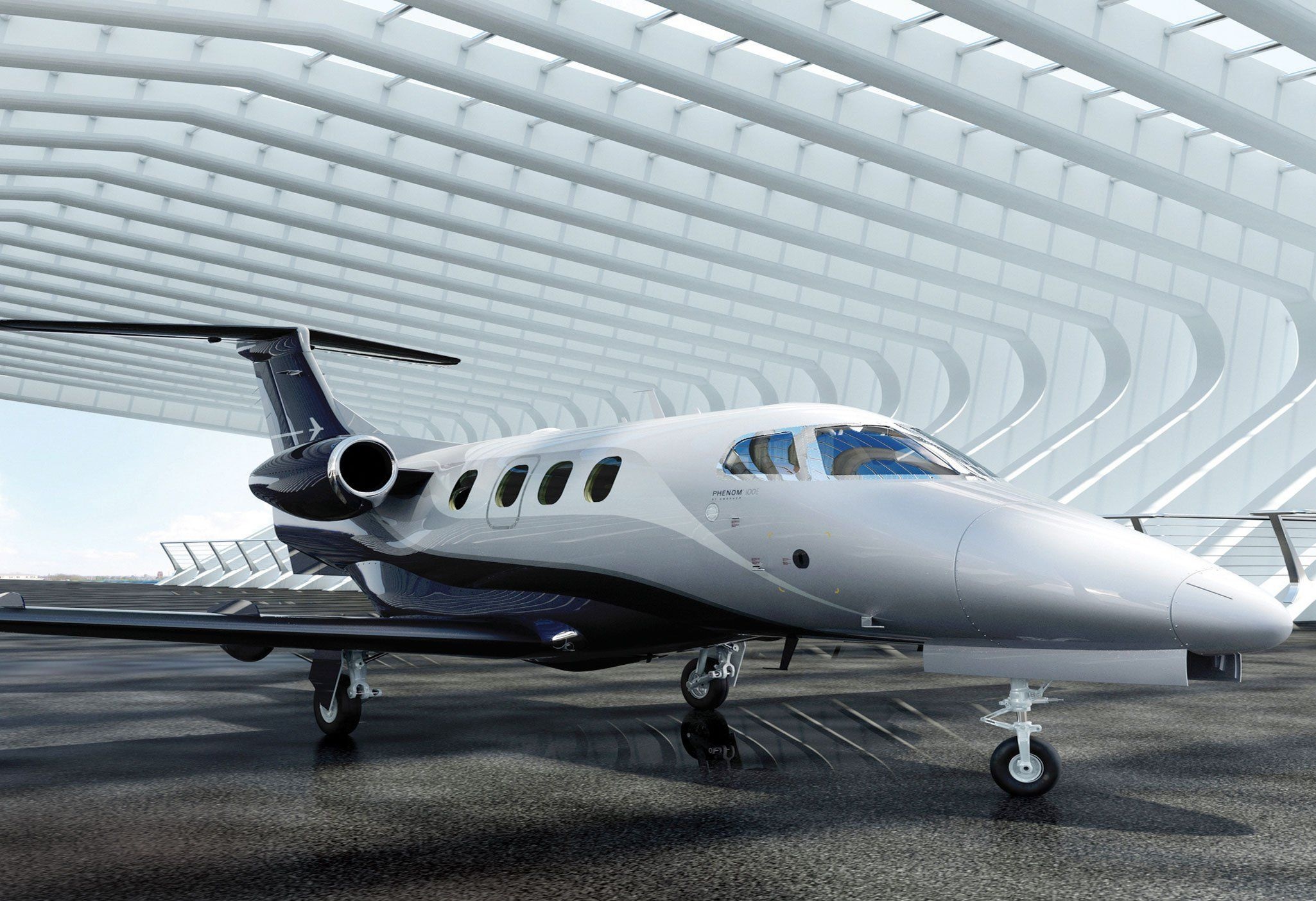 Embraer Phenom, New model, Comfortable cabin, Private jets, 2050x1410 HD Desktop