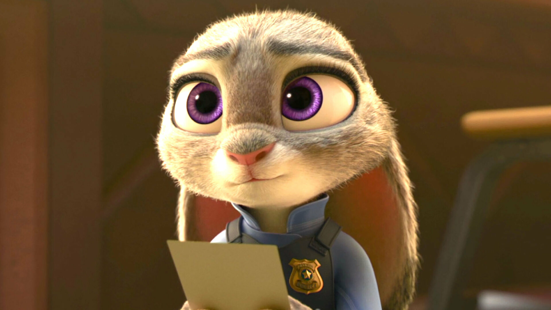 Zootopia: Judy is a rabbit with a dream, Growing up in a rural village with more than 200 brothers and sisters, Judy always fantasized of one day becoming a police officer. 1920x1080 Full HD Wallpaper.