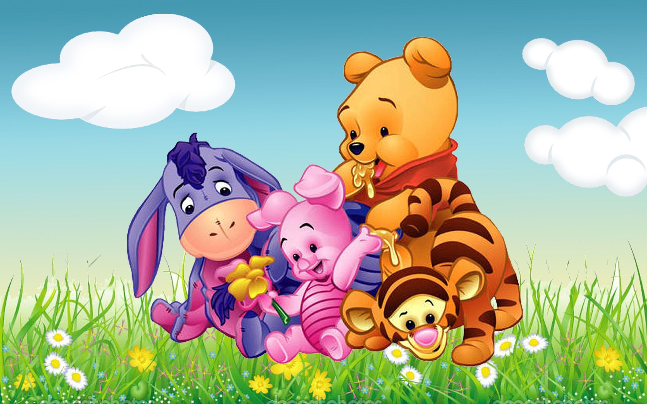 Tigger, Winnie the Pooh, Cute backgrounds, Animated series, 2560x1600 HD Desktop
