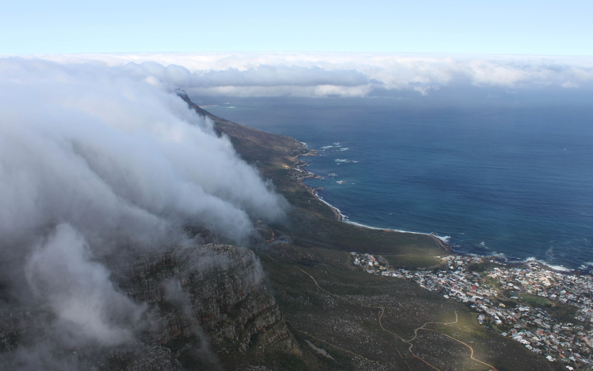 Cape Town, South Africa, Travels, Mountain landscapes, 1920x1200 HD Desktop