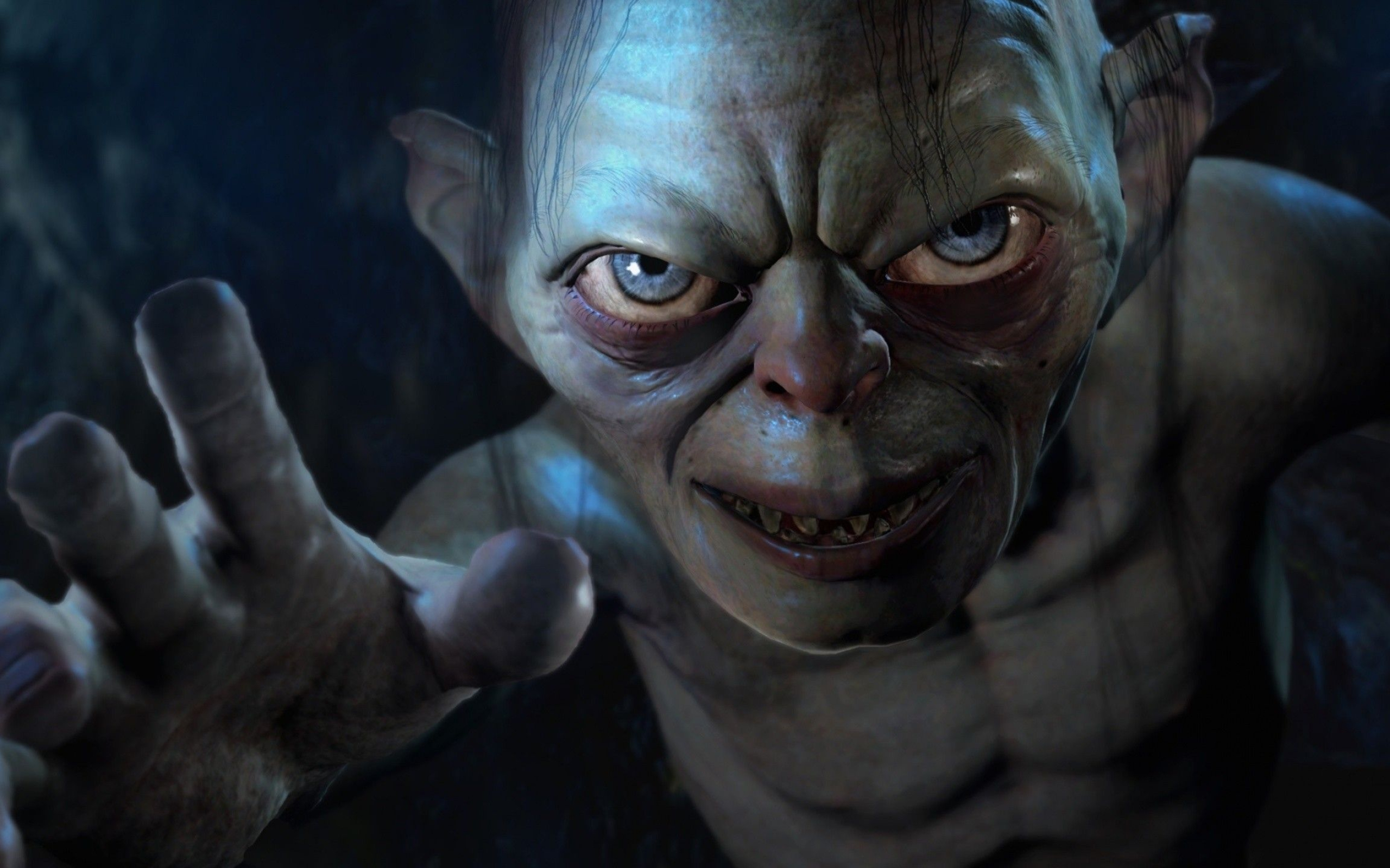 Gollum, Lord of the Rings, High-quality wallpapers, Free backgrounds, 2560x1600 HD Desktop