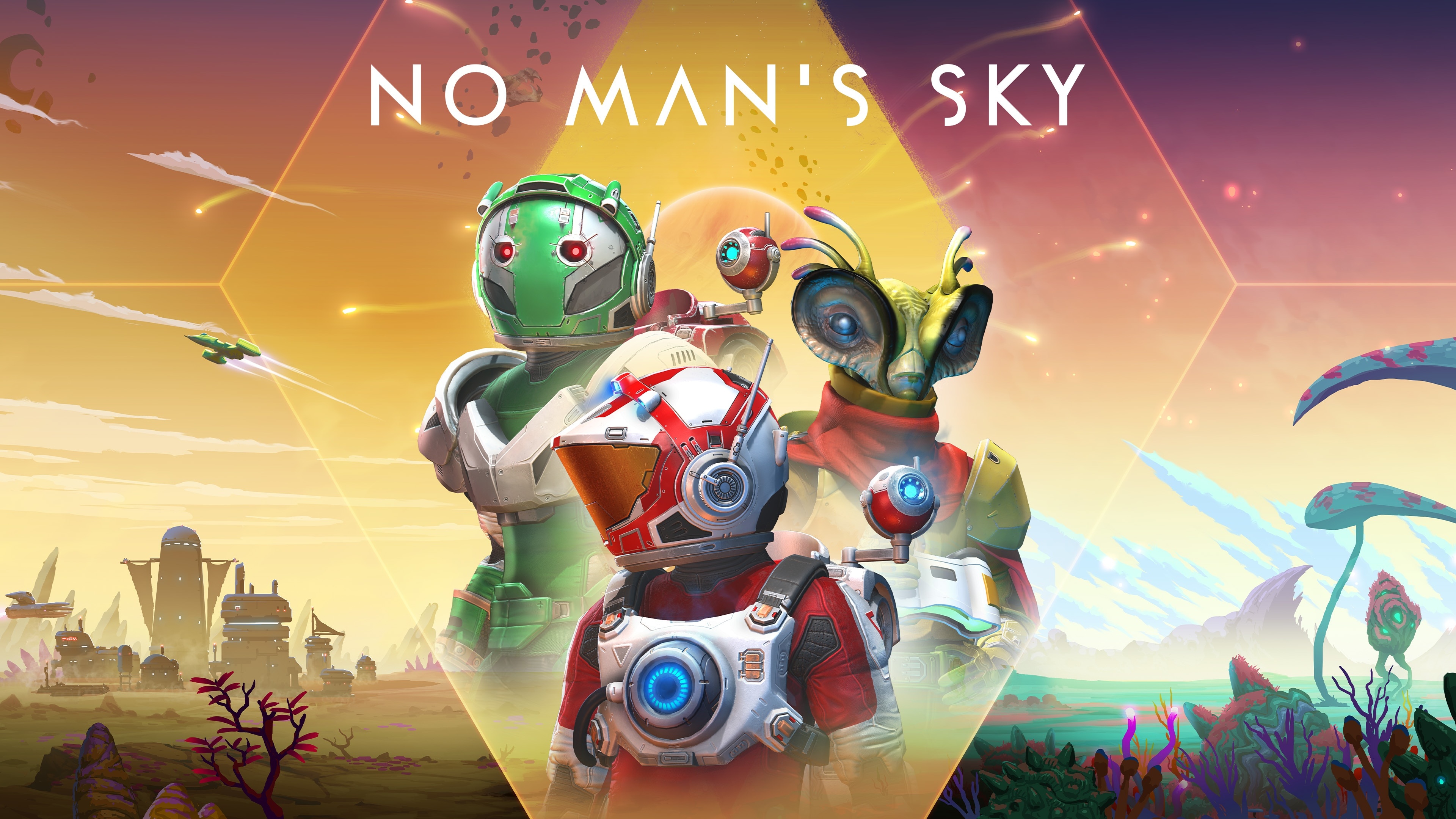 No Mans Sky, PS4, PS5, Game, 3840x2160 4K Desktop