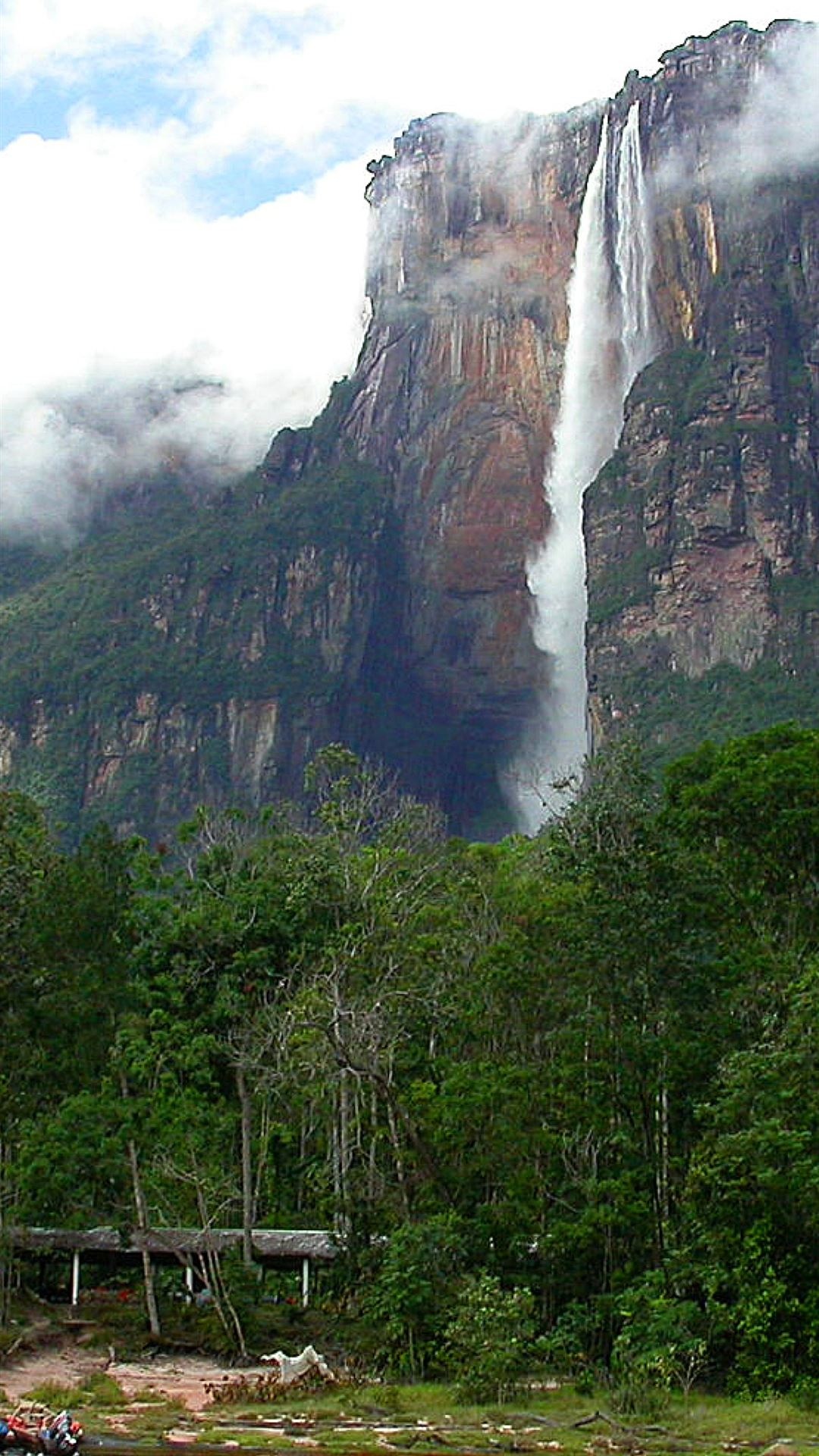 Canaima National Park, Angel falls, iPhone wallpapers, Free download, 1080x1920 Full HD Handy