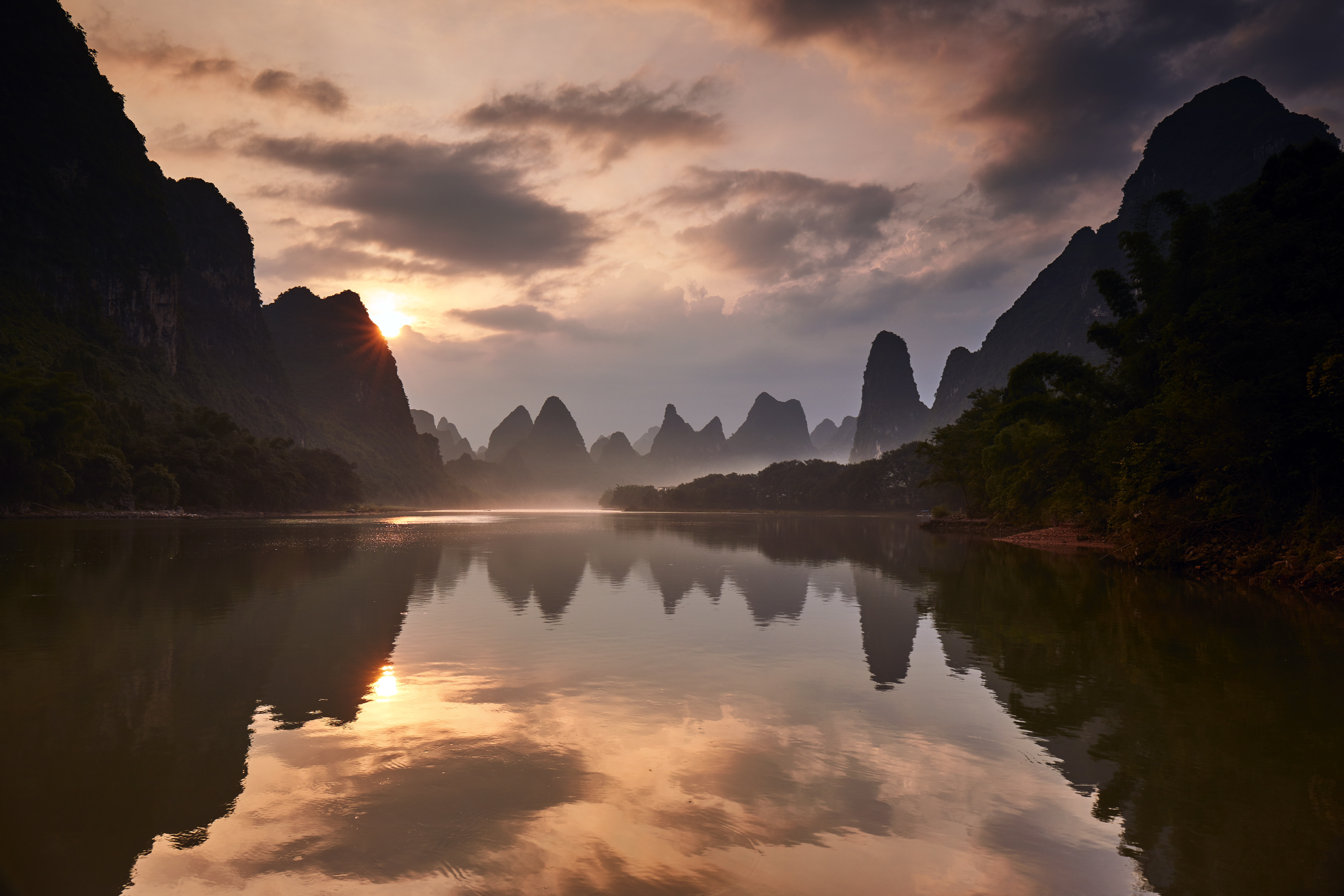 Li River, Beautiful river in China, Rudi Sebastian, 3000x2000 HD Desktop