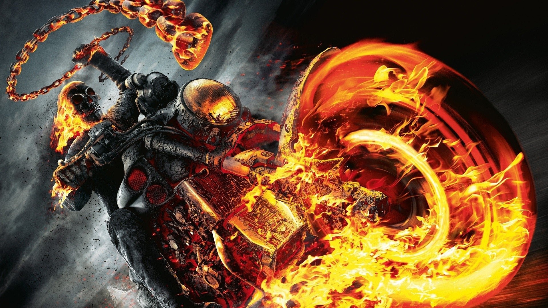 Ghost Rider (Movies), HD wallpapers, Dark and fiery, Intriguing character, 1920x1080 Full HD Desktop