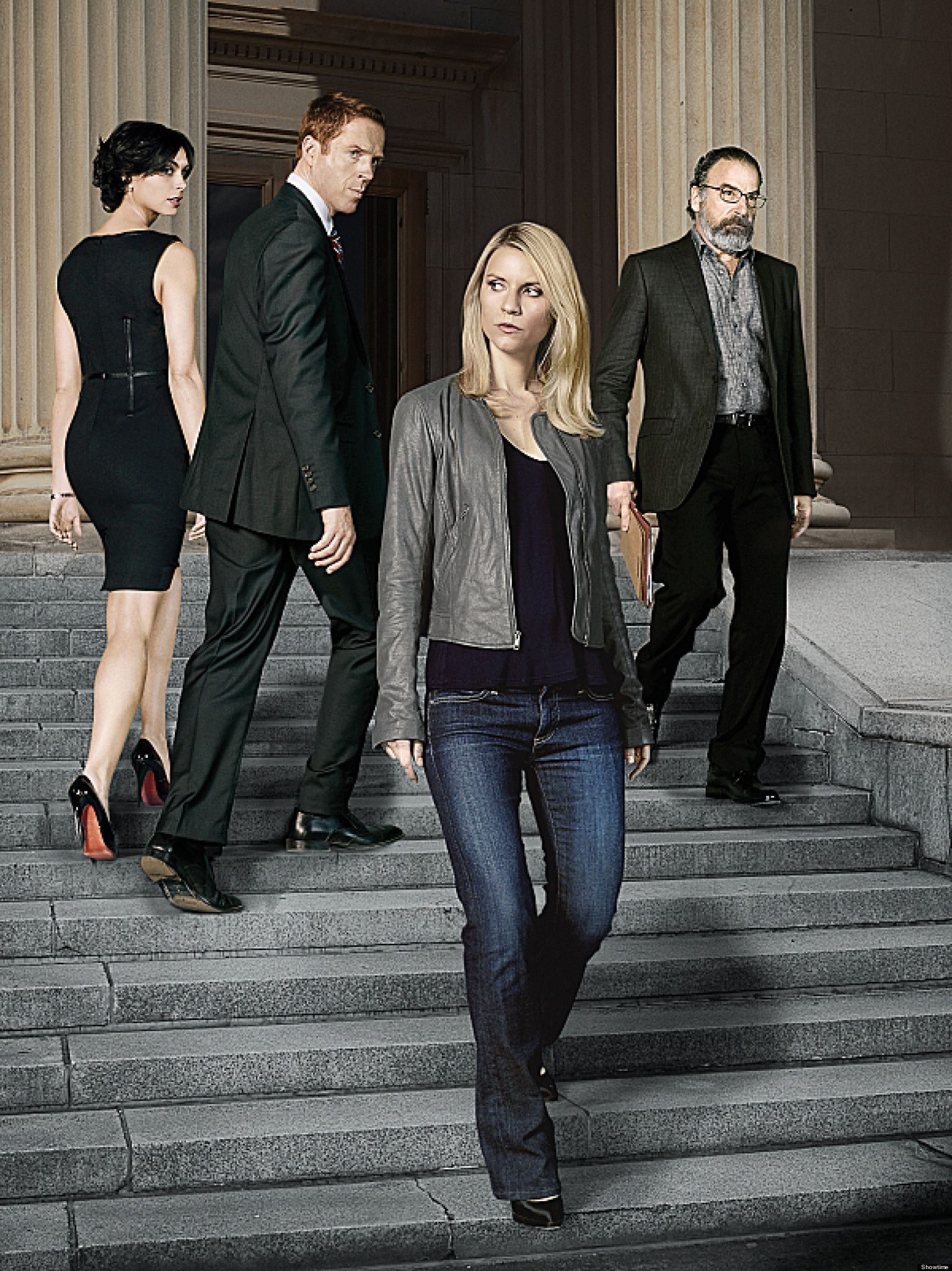 Homeland TV series, Damian Lewis, Claire Danes, Compelling characters, 1540x2060 HD Phone