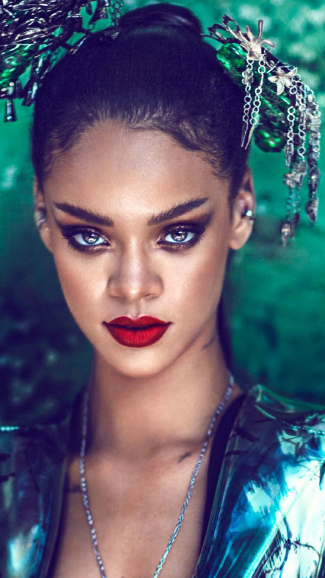 Rihanna: Top music artist, "Sledgehammer", the lead single from the Star Trek Beyond soundtrack. 1080x1920 Full HD Background.