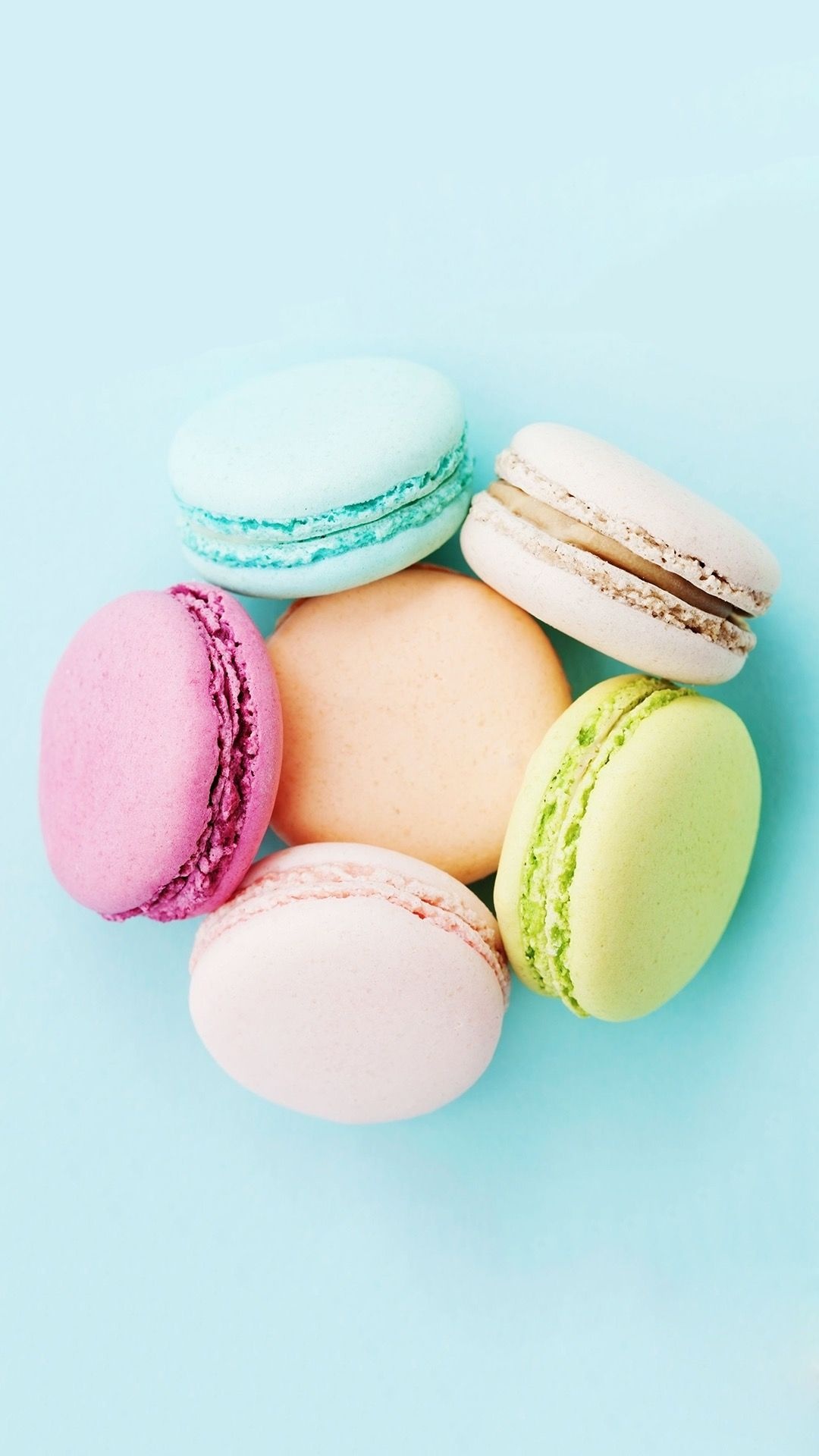 Macaron: National Macaron Day, introduced by famed French confectionery house Pierre Herme. 1080x1920 Full HD Wallpaper.