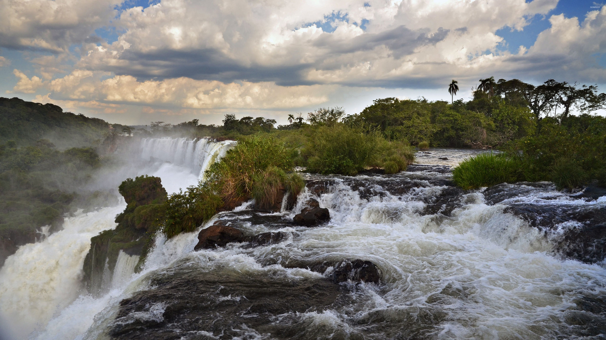 Iguazu Falls, High resolution image, Stunning 4K wallpaper, Magnificent view, 2560x1440 HD Desktop