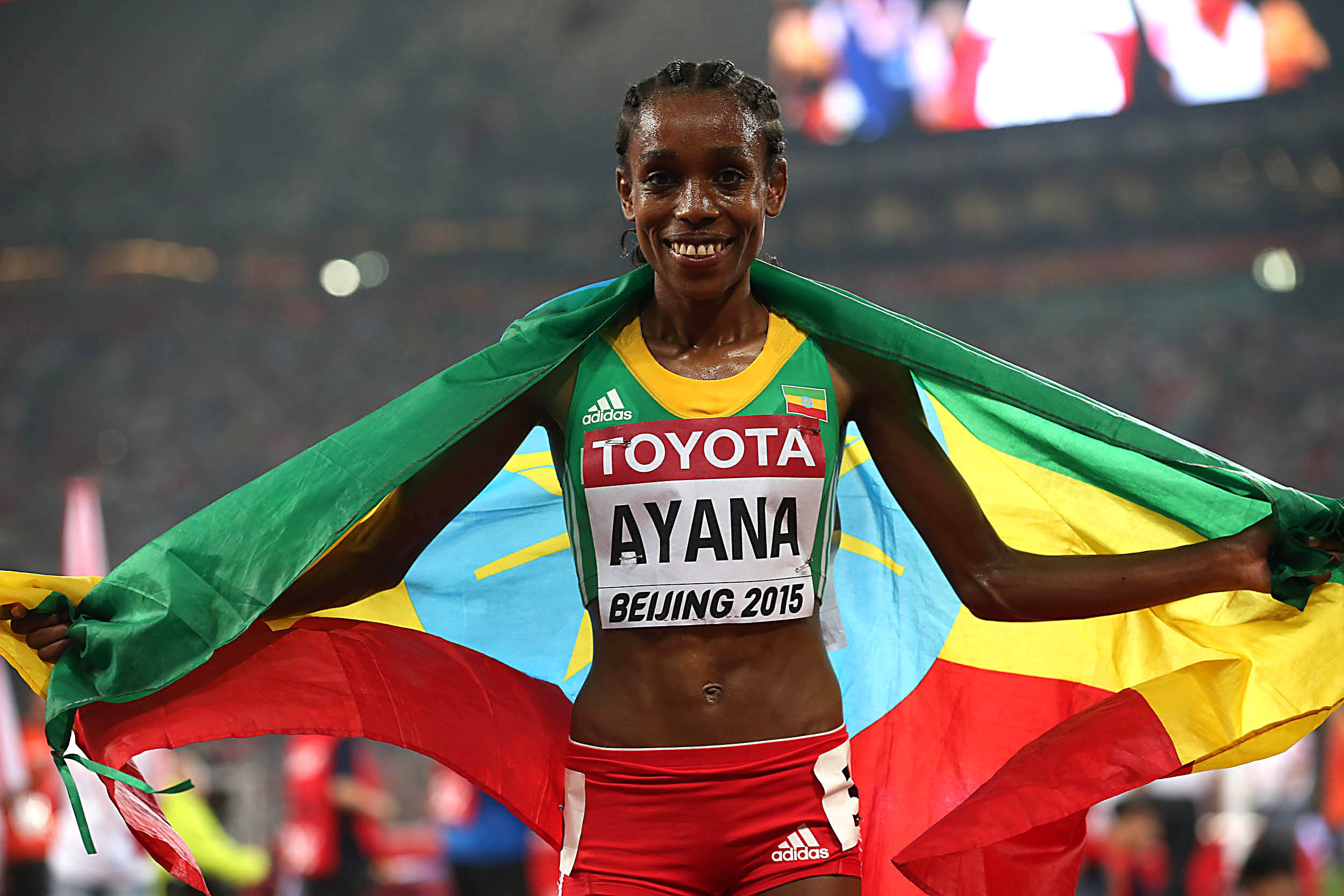 Almaz Ayana, World record holder, 10, 000m race, Rio 2016, 2500x1670 HD Desktop