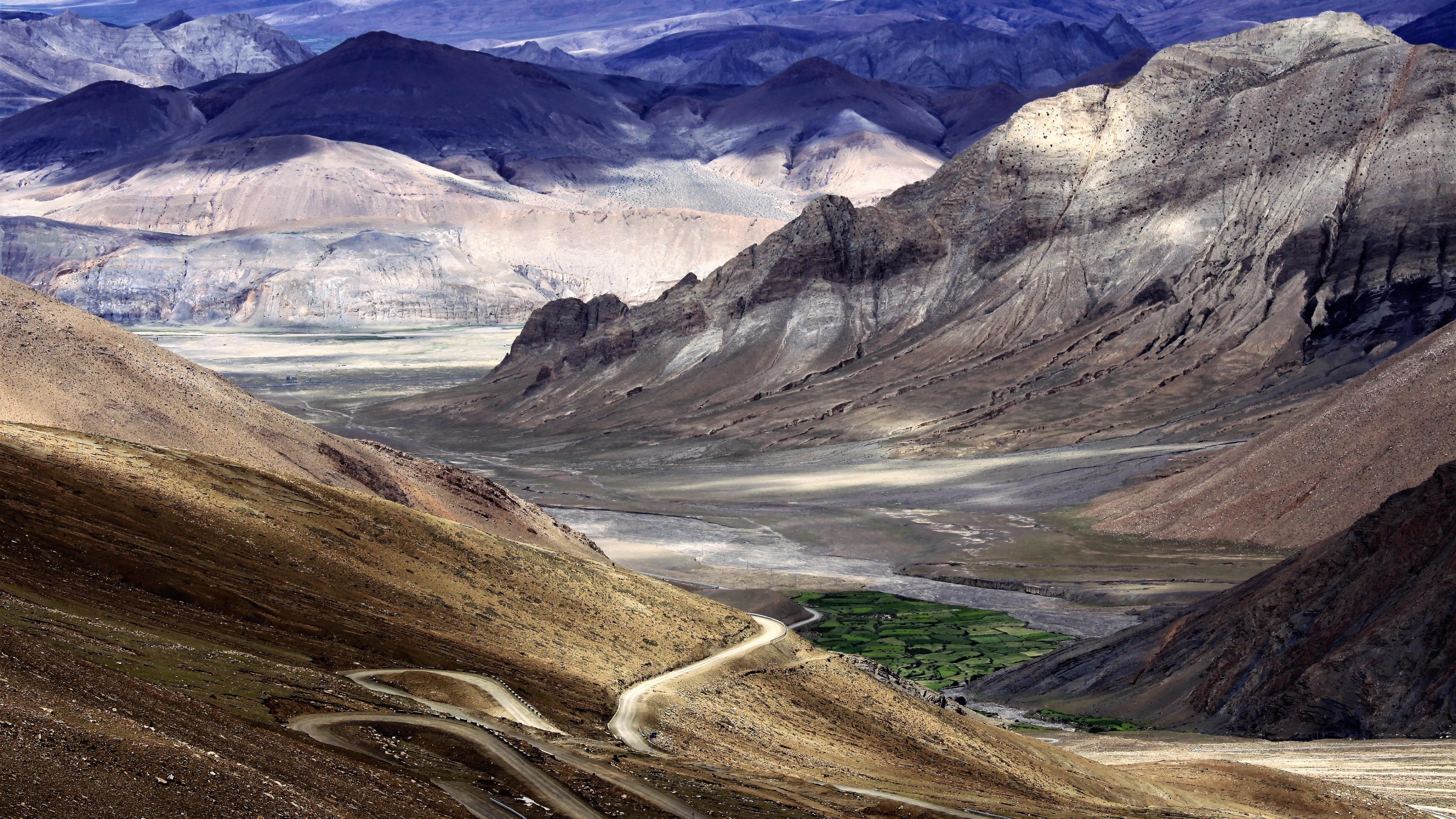 Tibetan Highlands, Captivating landscapes, Tibetan charm, Cultural treasures, 3840x2160 4K Desktop