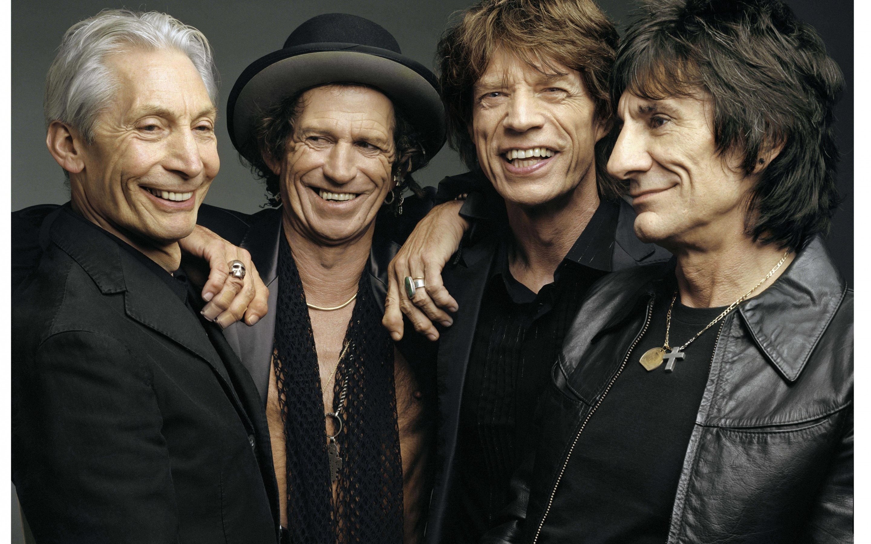 Ronnie Wood, The Rolling Stones, Keith Richards, Mick Jagger, 2880x1800 HD Desktop