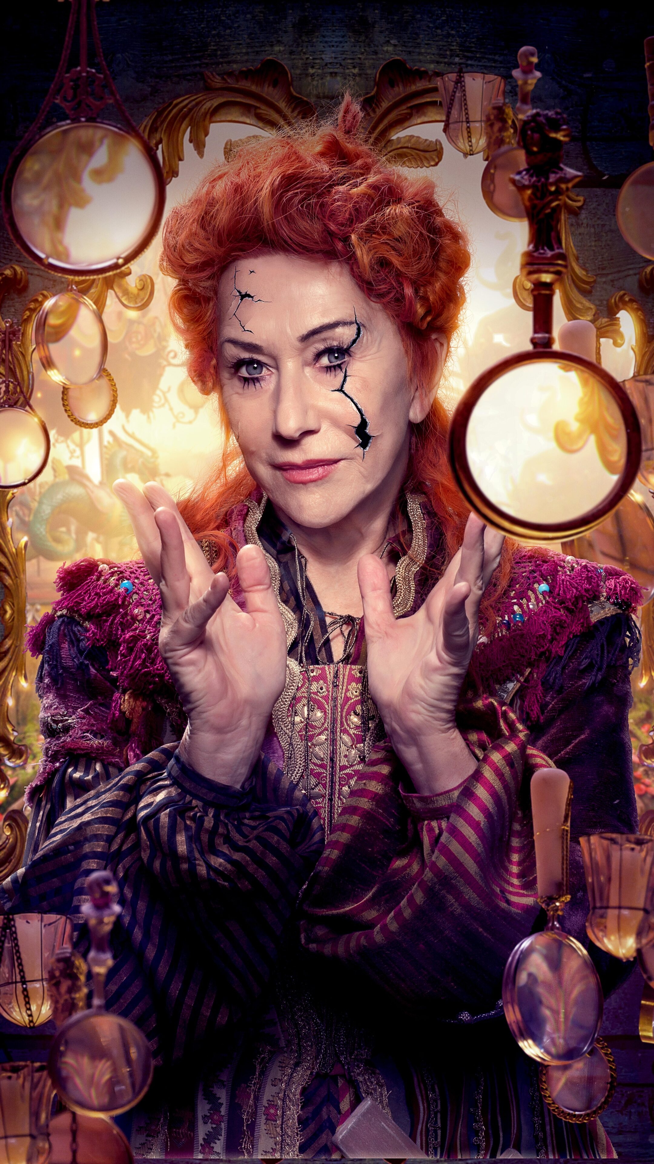 Helen Mirren, Mother Ginger, The Nutcracker and the Four Realms, Sony Xperia, 2160x3840 4K Phone