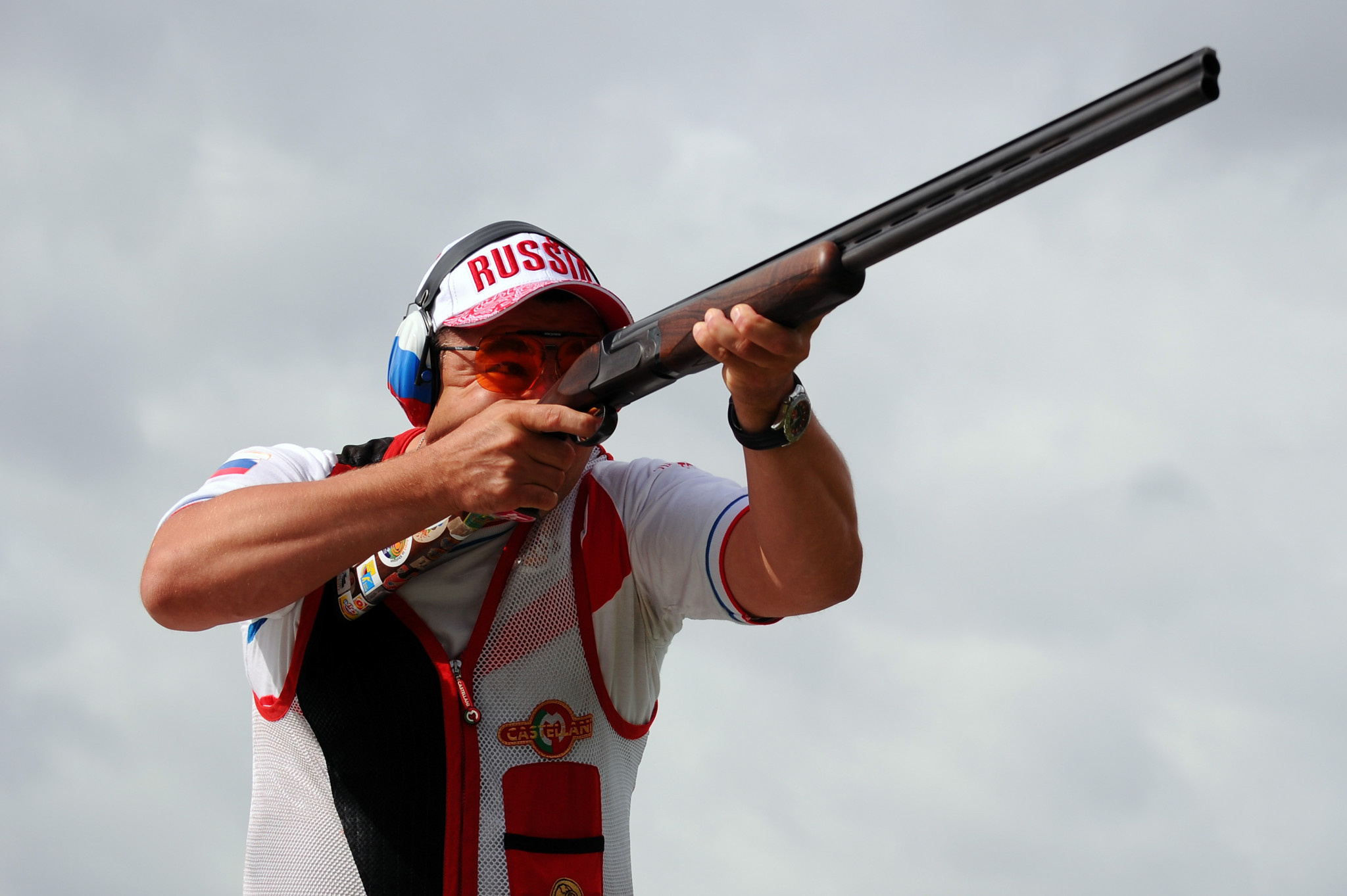 Skeet Shooting: Aleksey Alipov, A Russian Olympic Trap shooter, The 2004 Olympic champion. 2050x1370 HD Wallpaper.