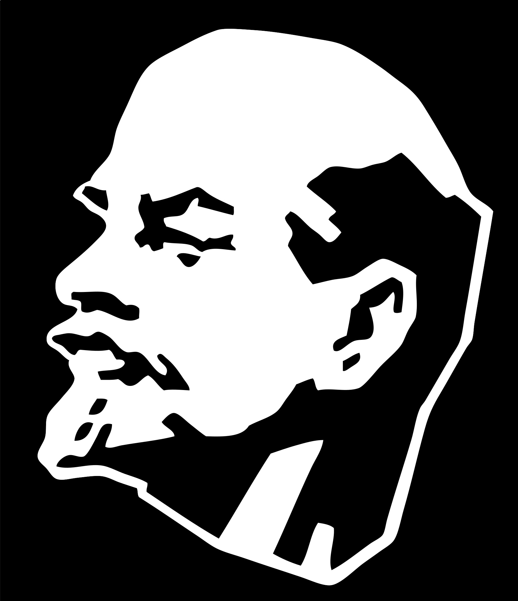 Lenin on Wikimedia, Historical imagery, Iconic portrayal, Public domain, 1770x2050 HD Handy