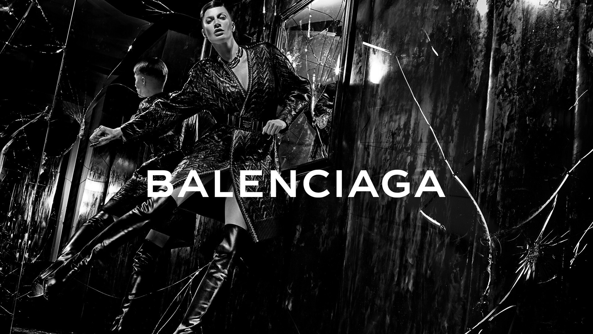 Balenciaga: The Spanish designer, Created a new, fluid silhouette, revolutionizing the concept of femininity. 1920x1080 Full HD Wallpaper.
