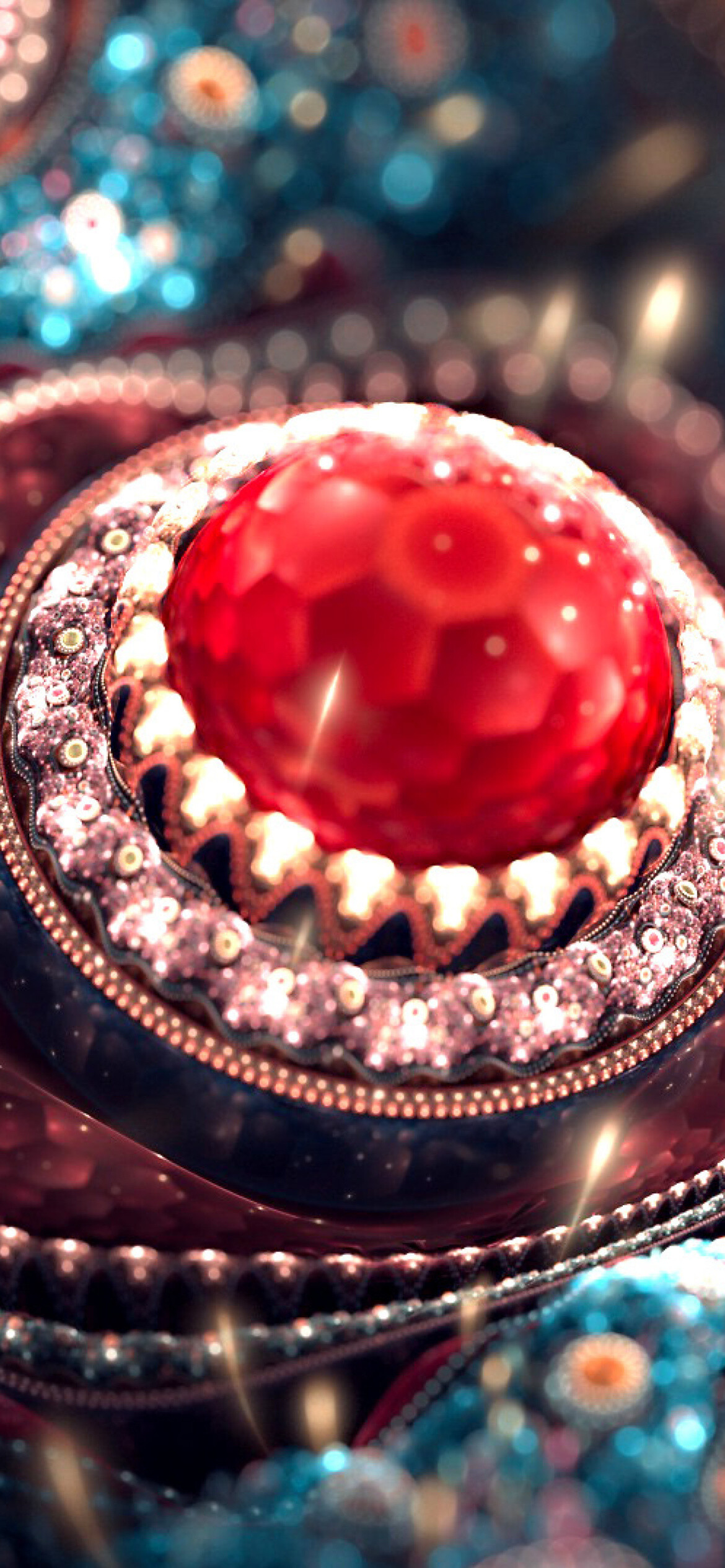 Jewels: Precious stone, A gem distinguished for its beauty and rarity. 1170x2540 HD Wallpaper.