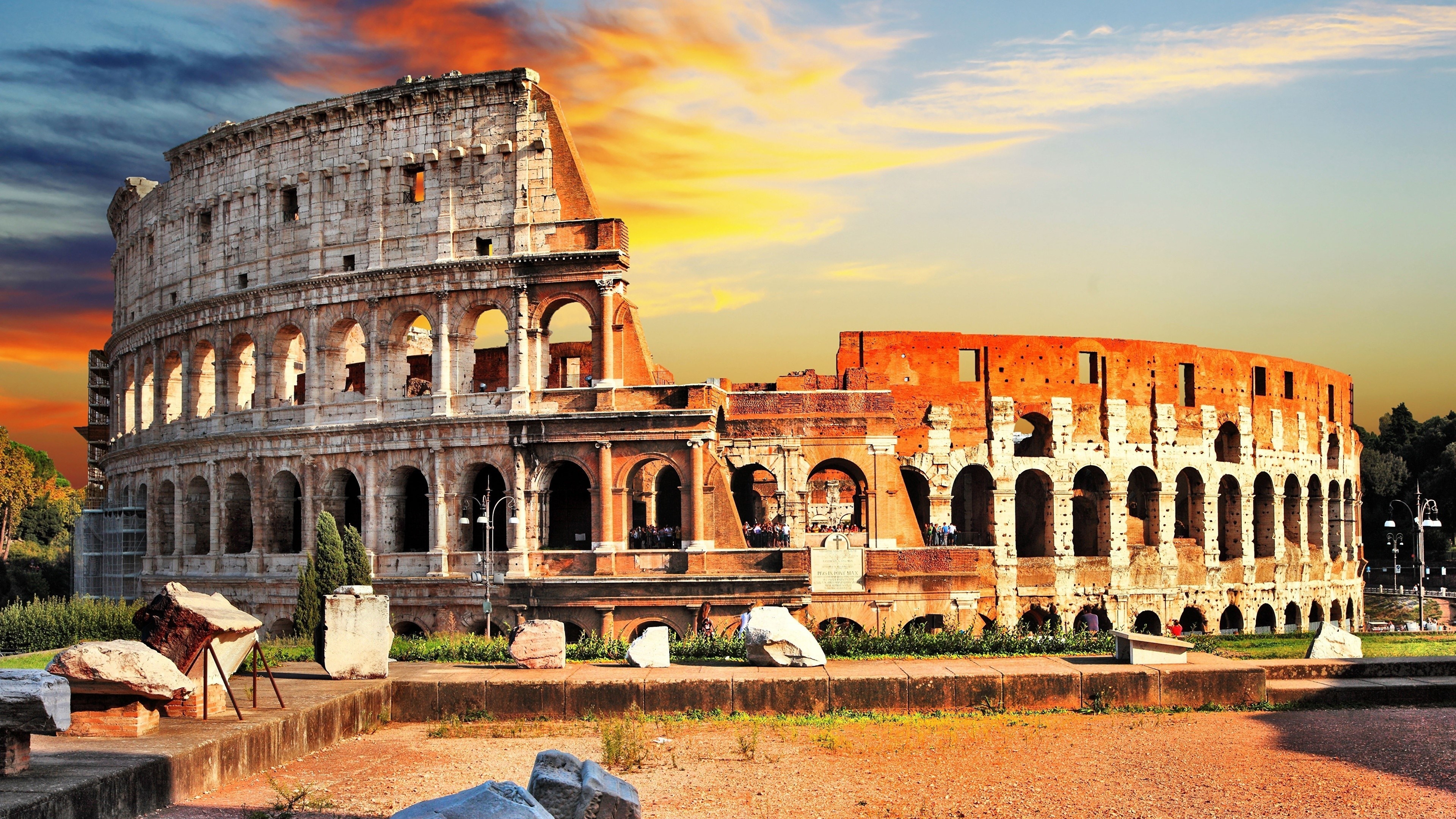 Rome Italy wallpaper, Posted by Sarah Peltier, Cityscape beauty, Italian architecture, 3840x2160 4K Desktop