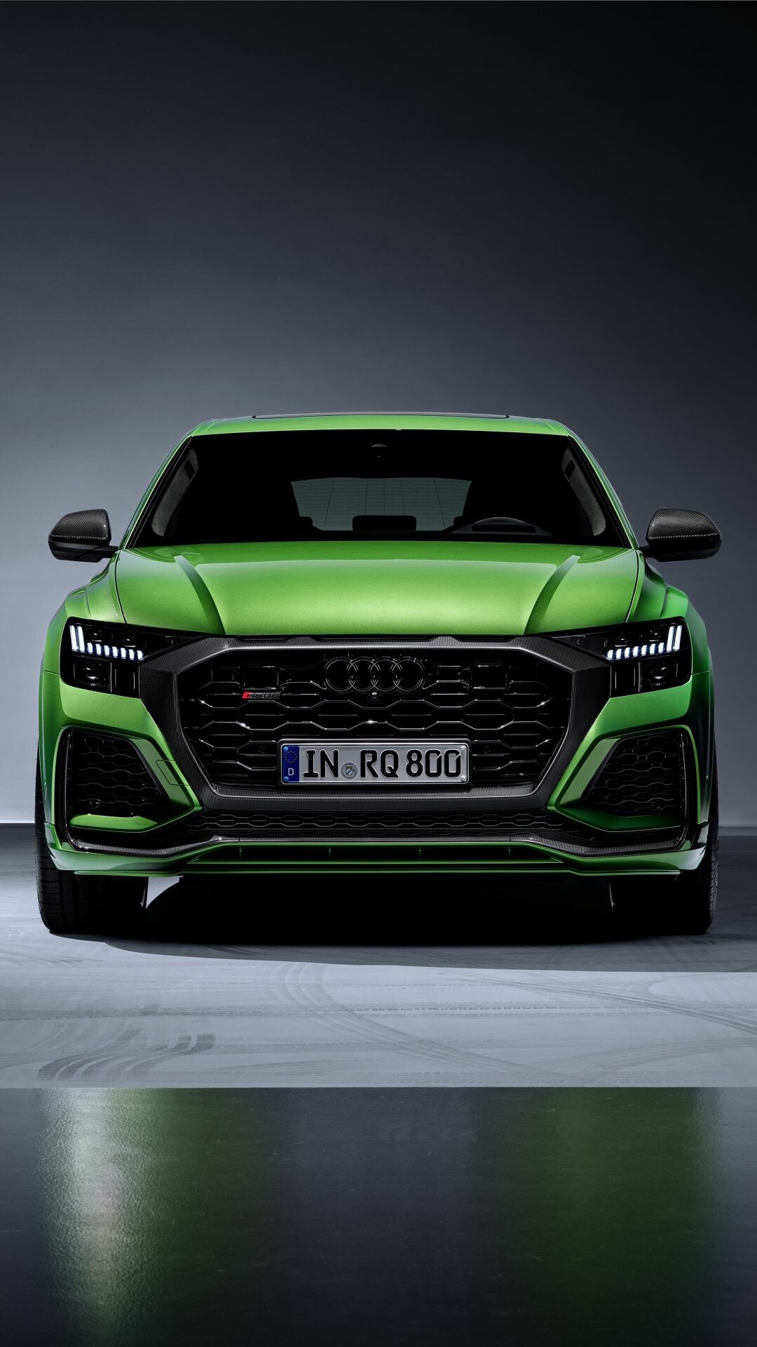 Audi: One of the most popular German car manufacturers, Q8. 1080x1920 Full HD Background.