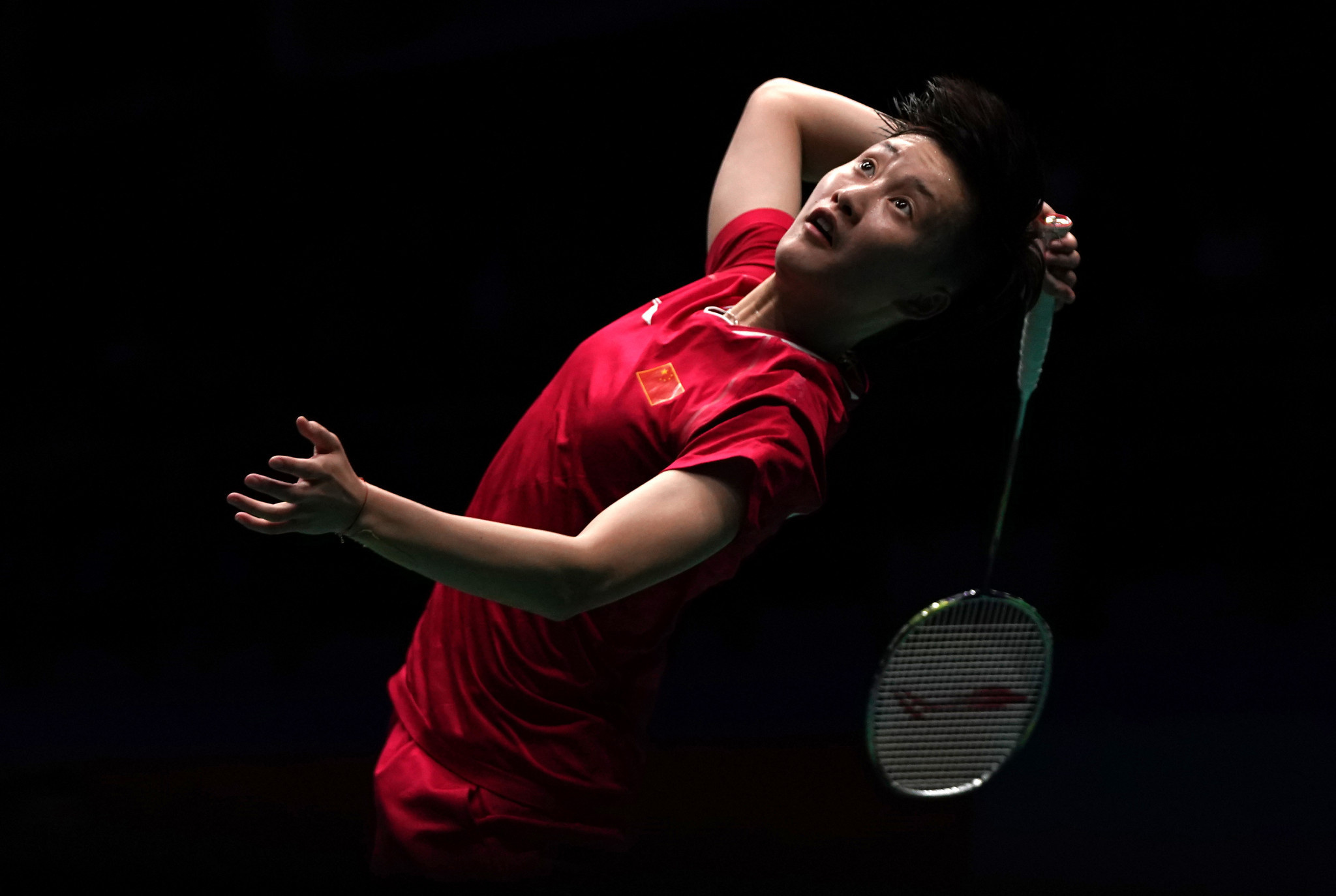Chen Yufei, Women's Olympic badminton, Tokyo 2020, China, 2050x1380 HD Desktop
