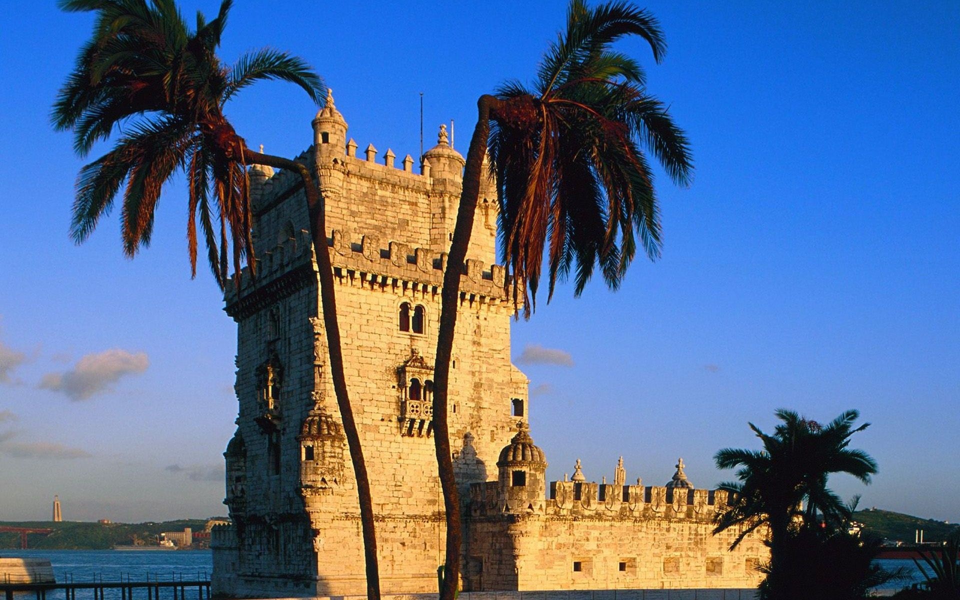 Belem Tower, Portugal travel, Lisbon wallpaper, Beautiful castles, 1920x1200 HD Desktop