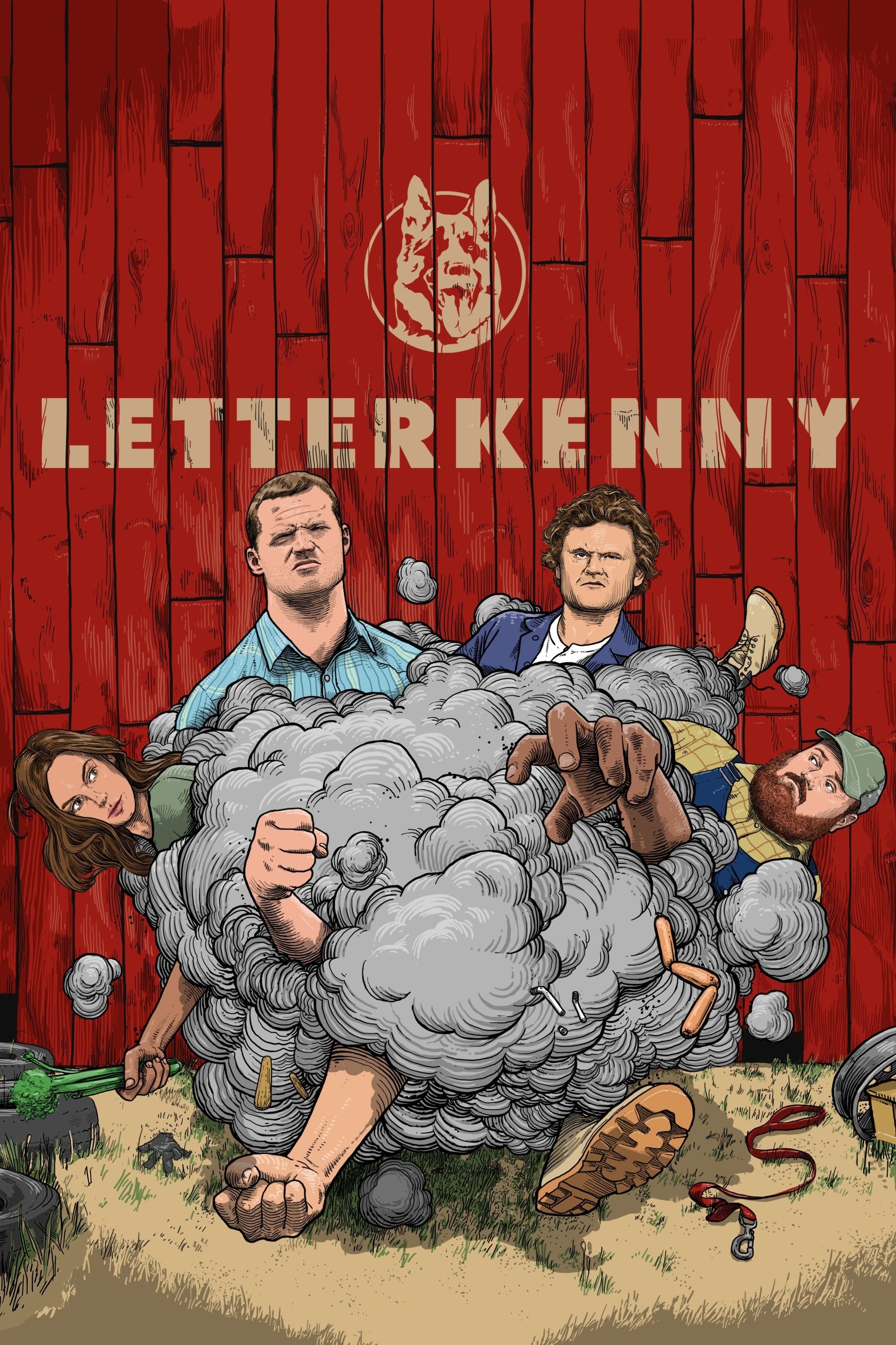 Letterkenny TV series, Ethnically diverse cast, Comedic brilliance, Cultural references, 2000x3000 HD Phone