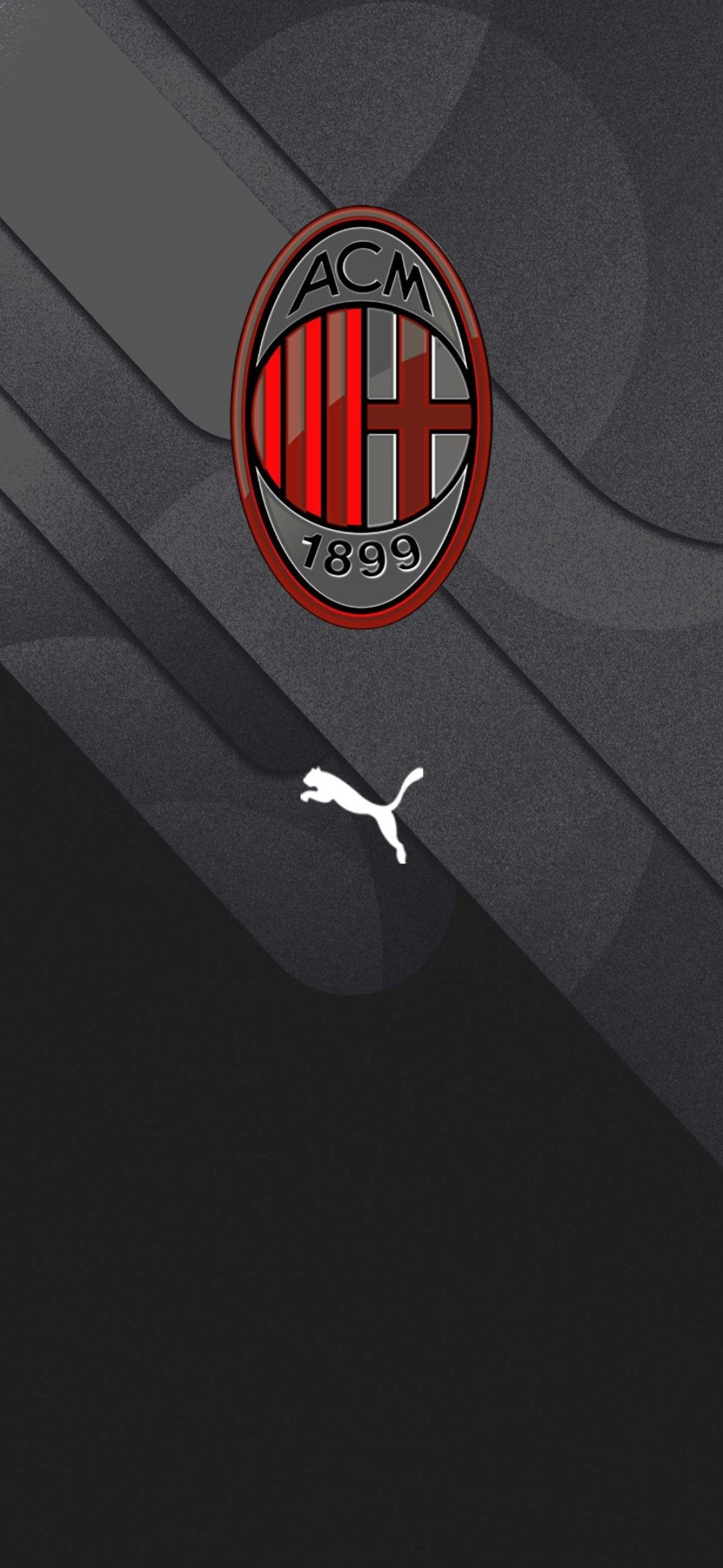 AC Milan, Team merchandise, Football fashion, Club pride, 1080x2340 HD Phone