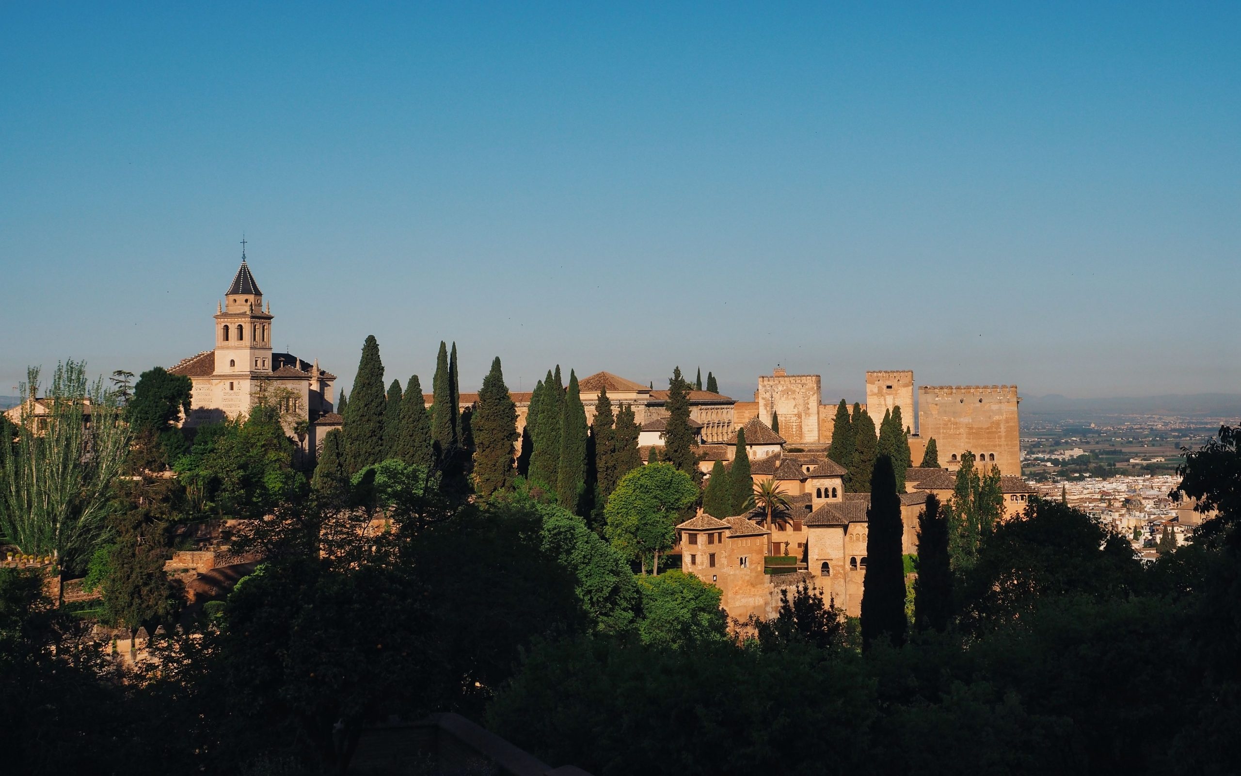 Alhambra, Travels, Spain, Granada, 2560x1600 HD Desktop