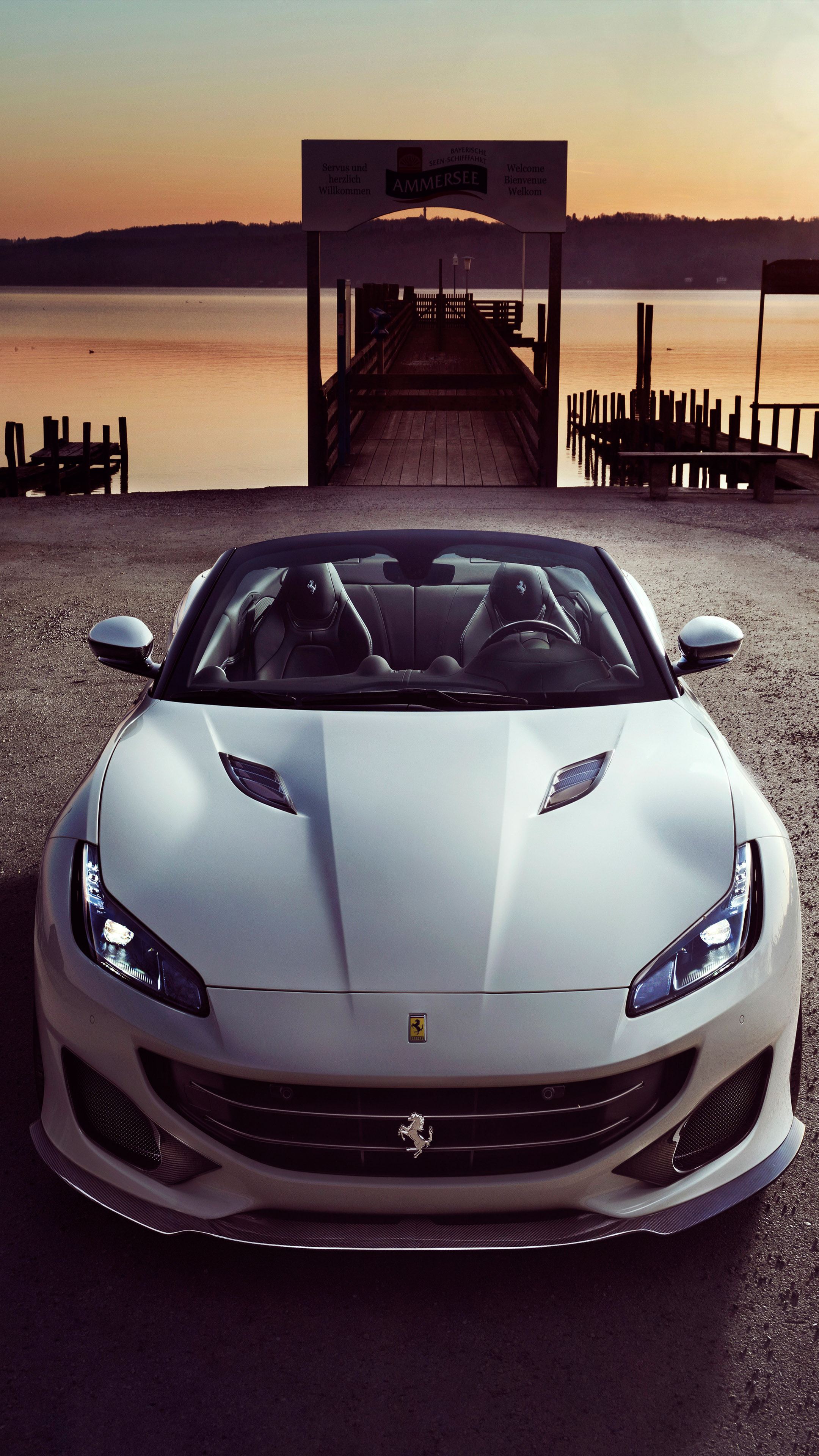 Ferrari Portofino M, 2021 magnificent beauty, Automotive artistry, Racing heritage, 2160x3840 4K Phone